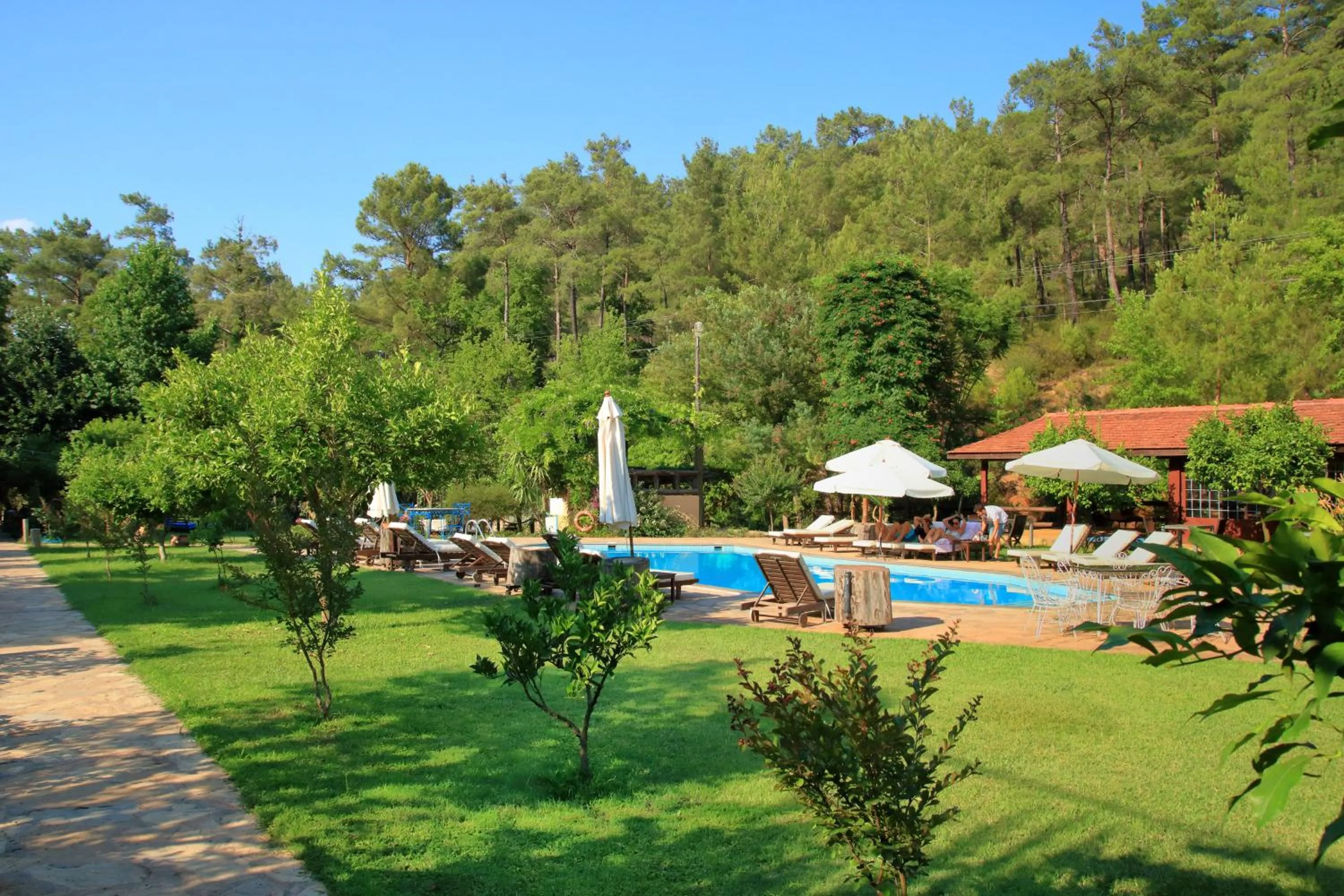 Garden view in Dalya Life