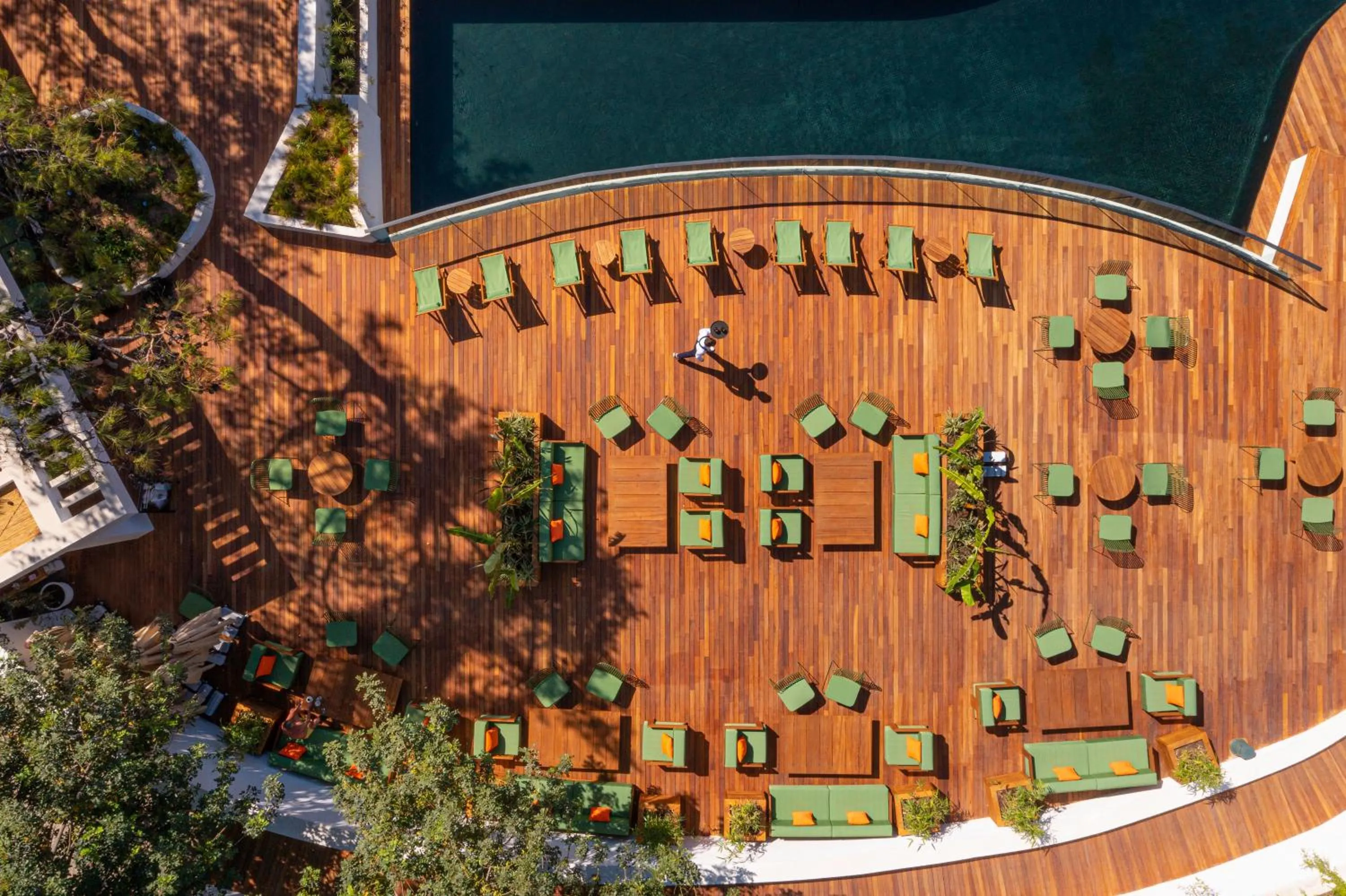 Pool view in Rixos Premium Bodrum