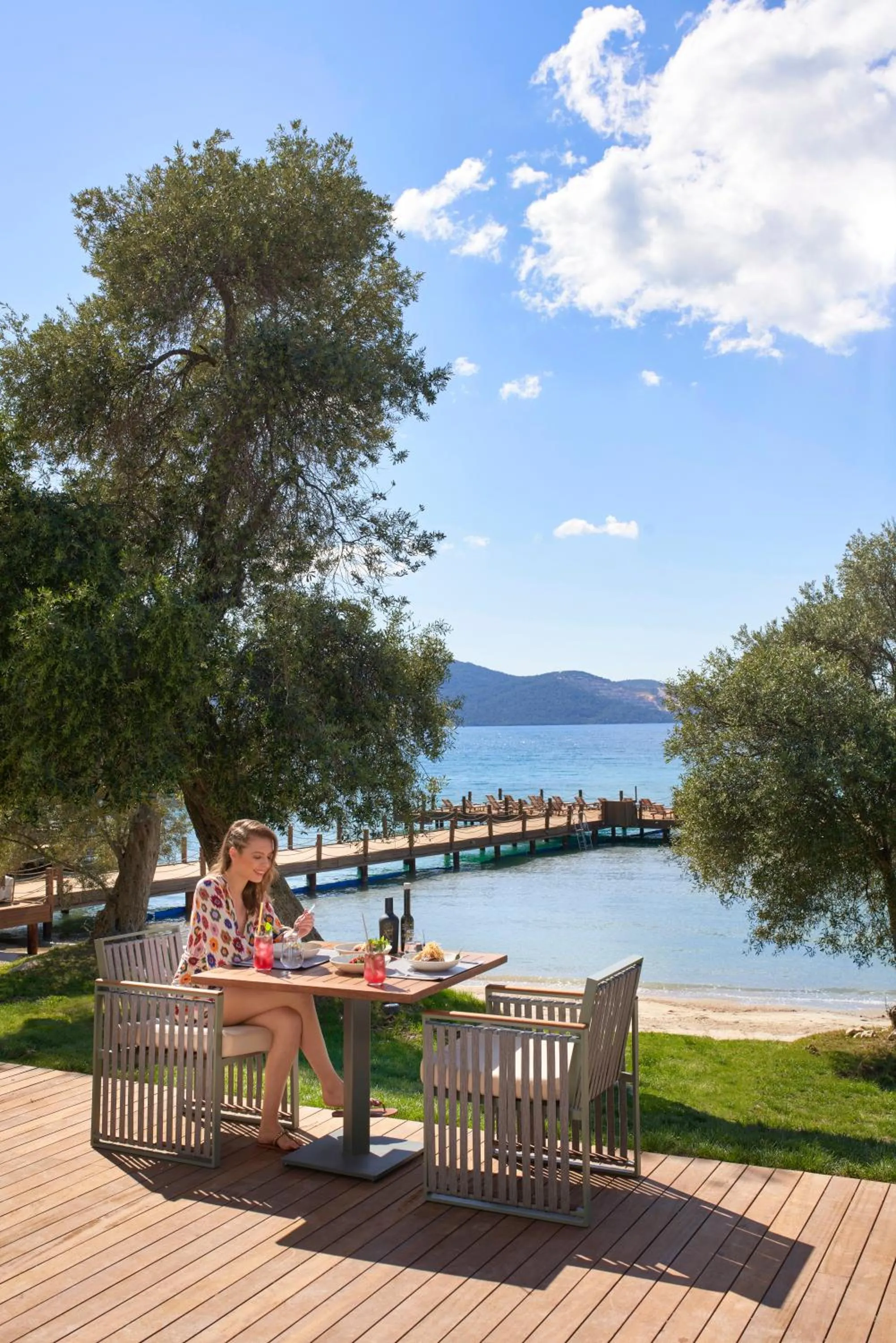 Patio in Rixos Premium Bodrum