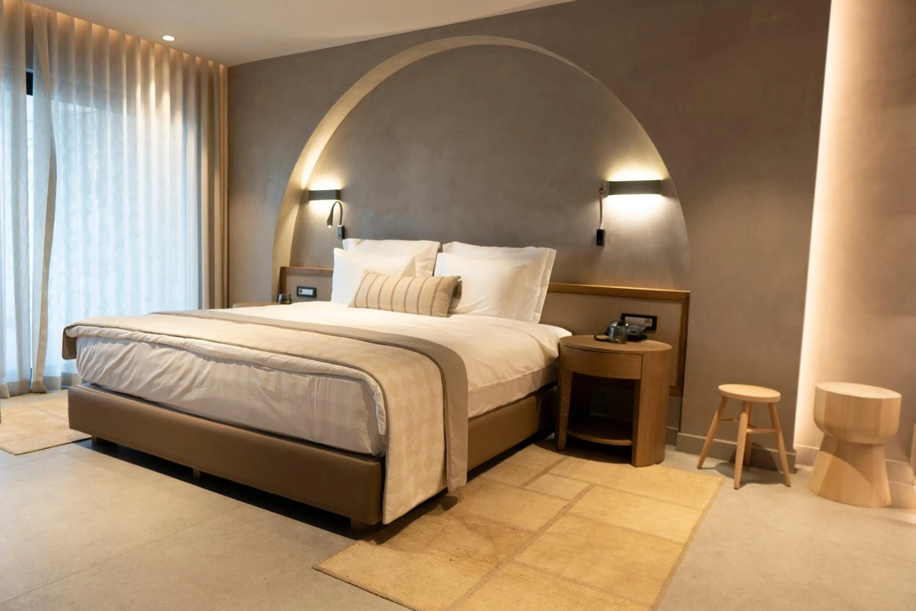 Bed in Rixos Premium Bodrum