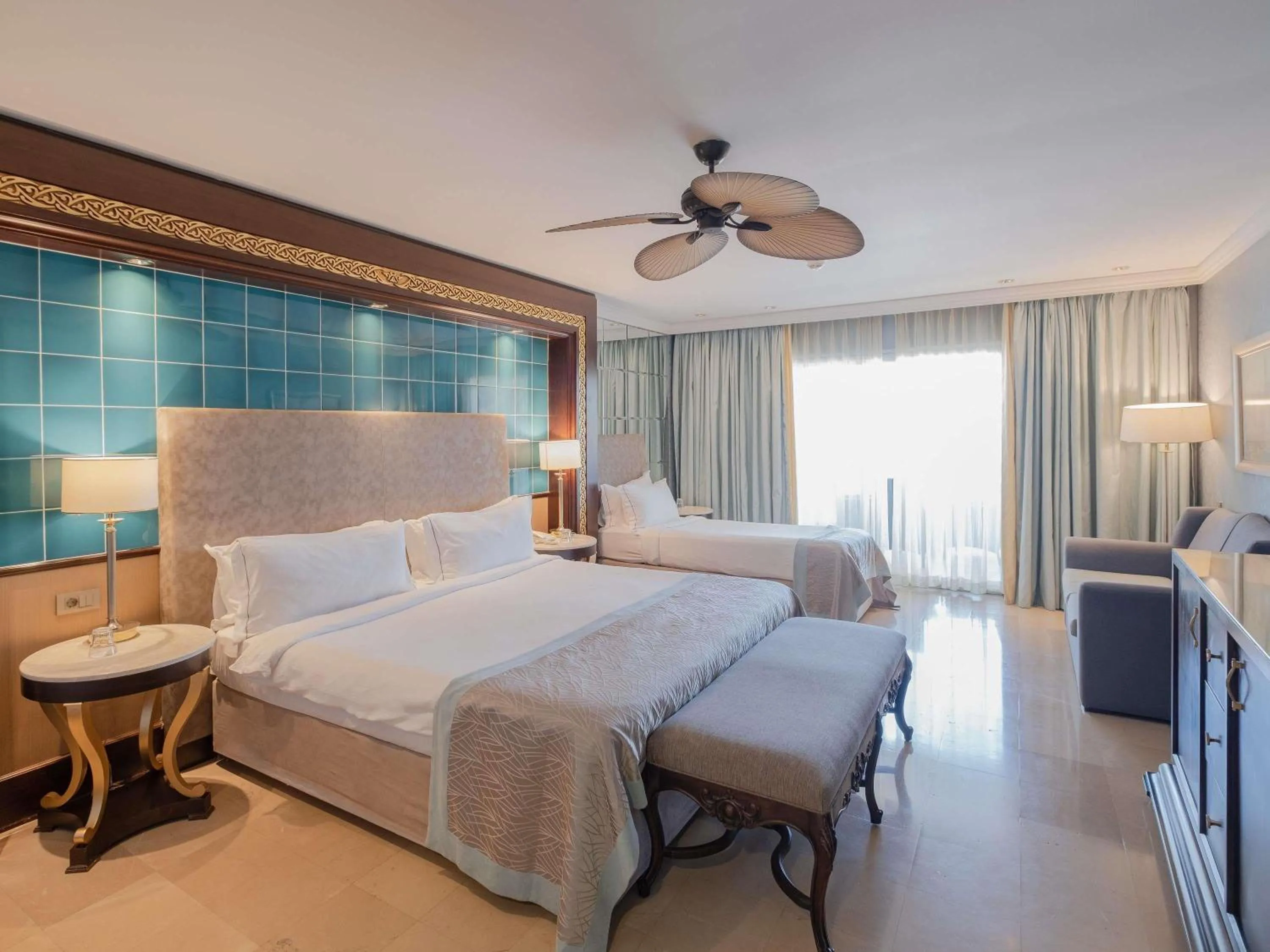 Bedroom, Bed in Rixos Premium Bodrum