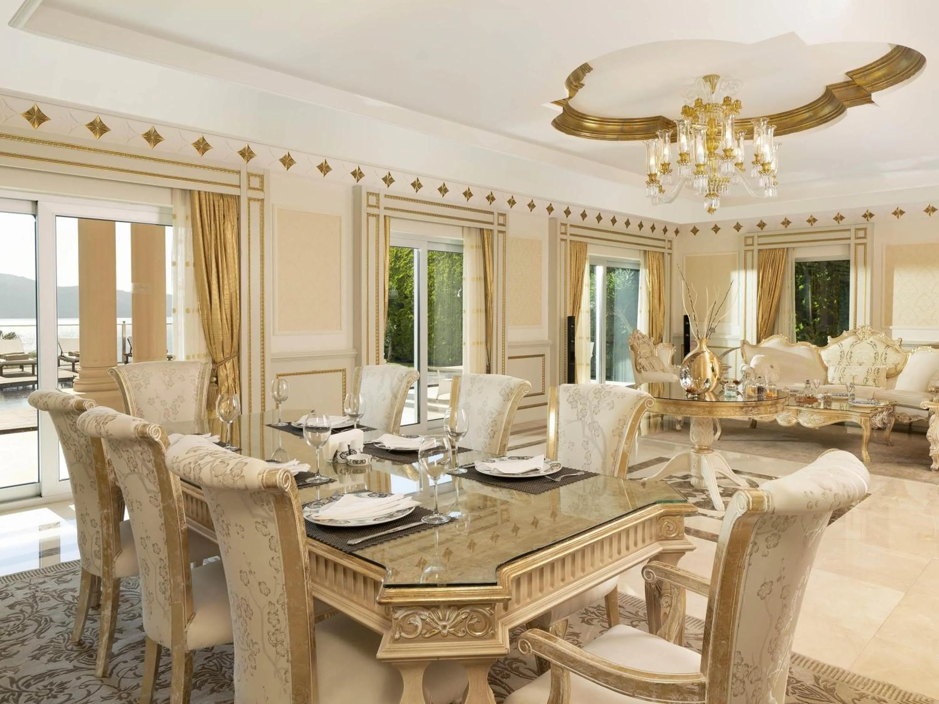 Bedroom in Rixos Premium Bodrum