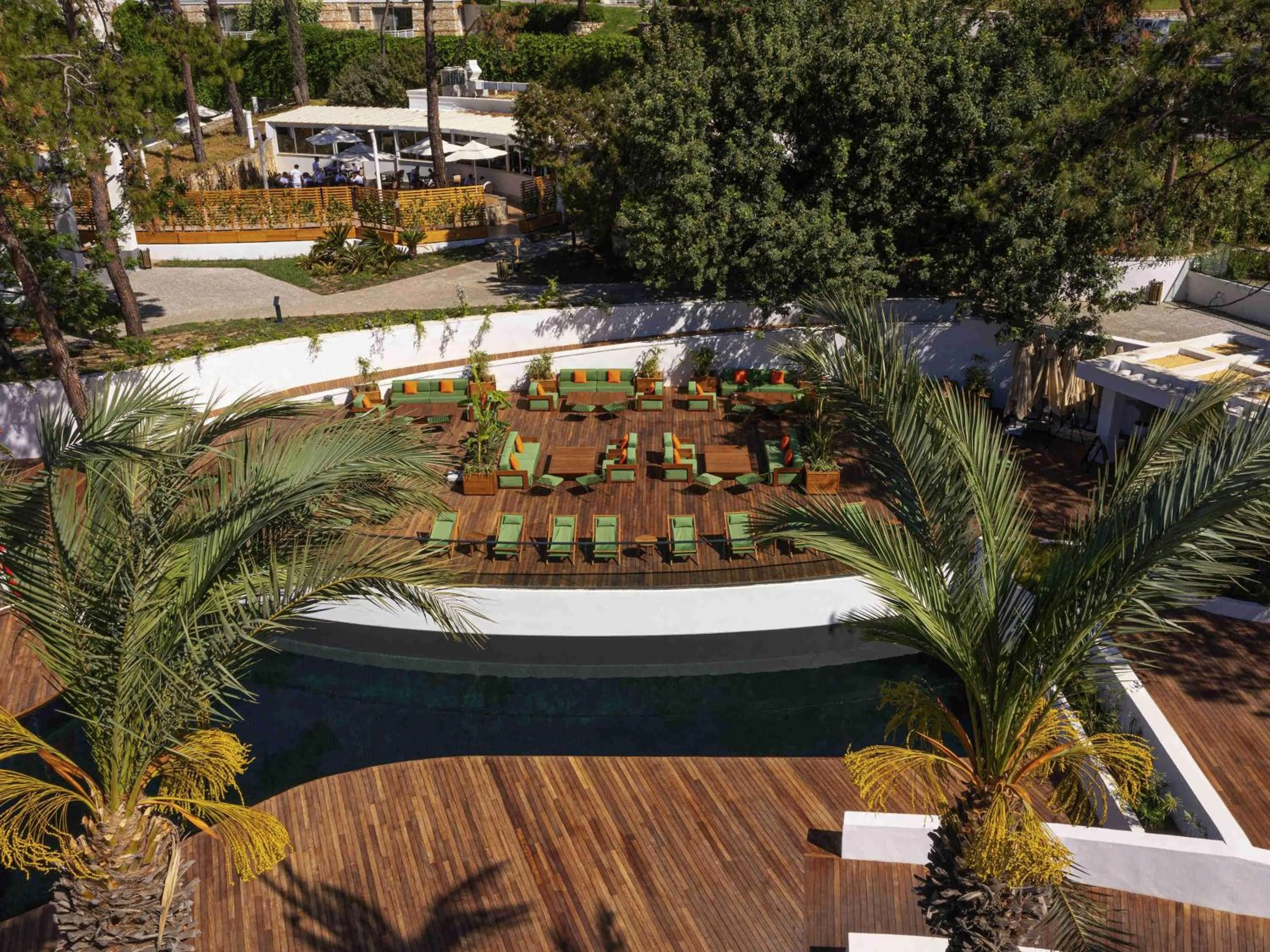 Pool view in Rixos Premium Bodrum