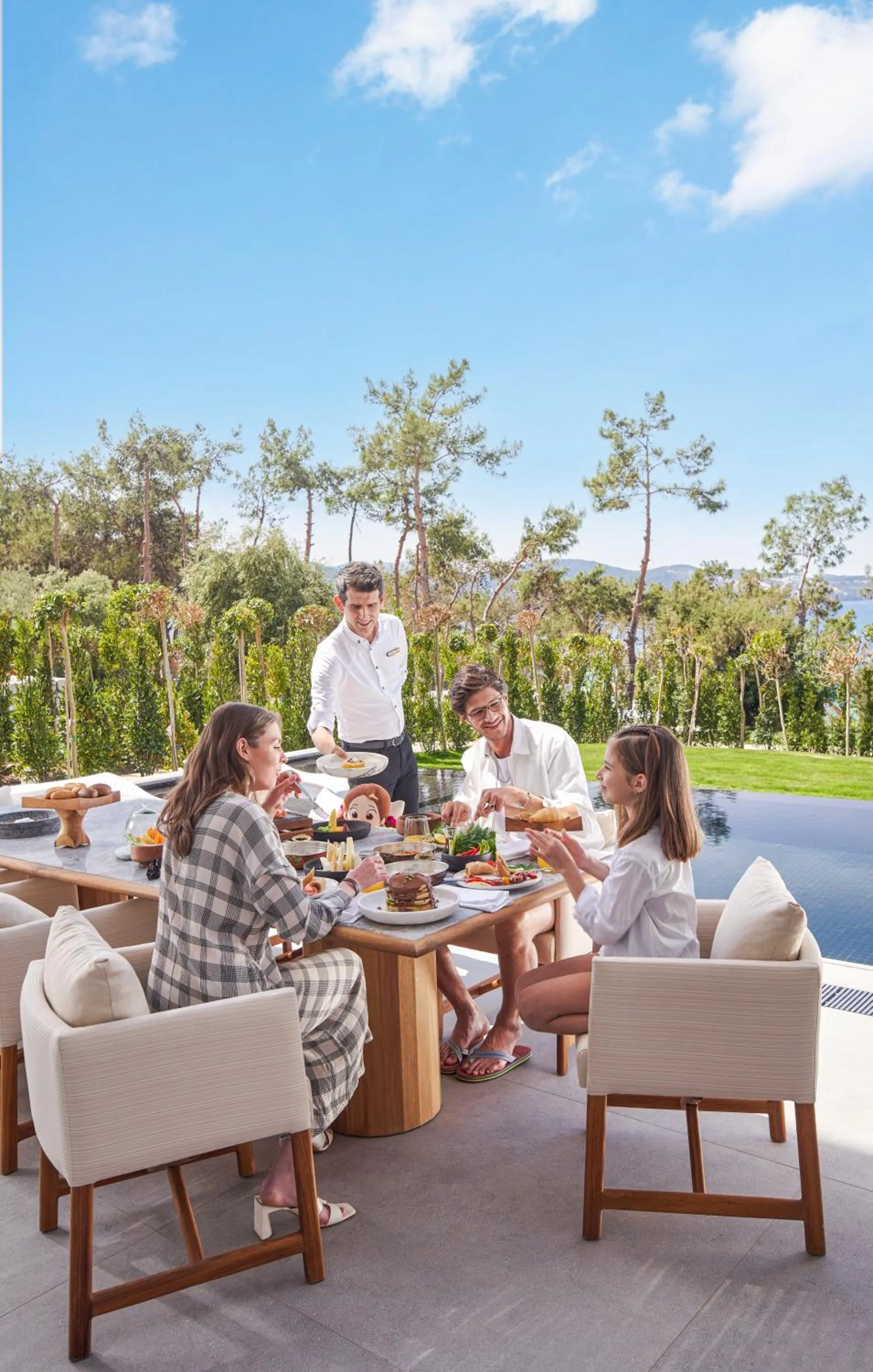 Patio in Rixos Premium Bodrum