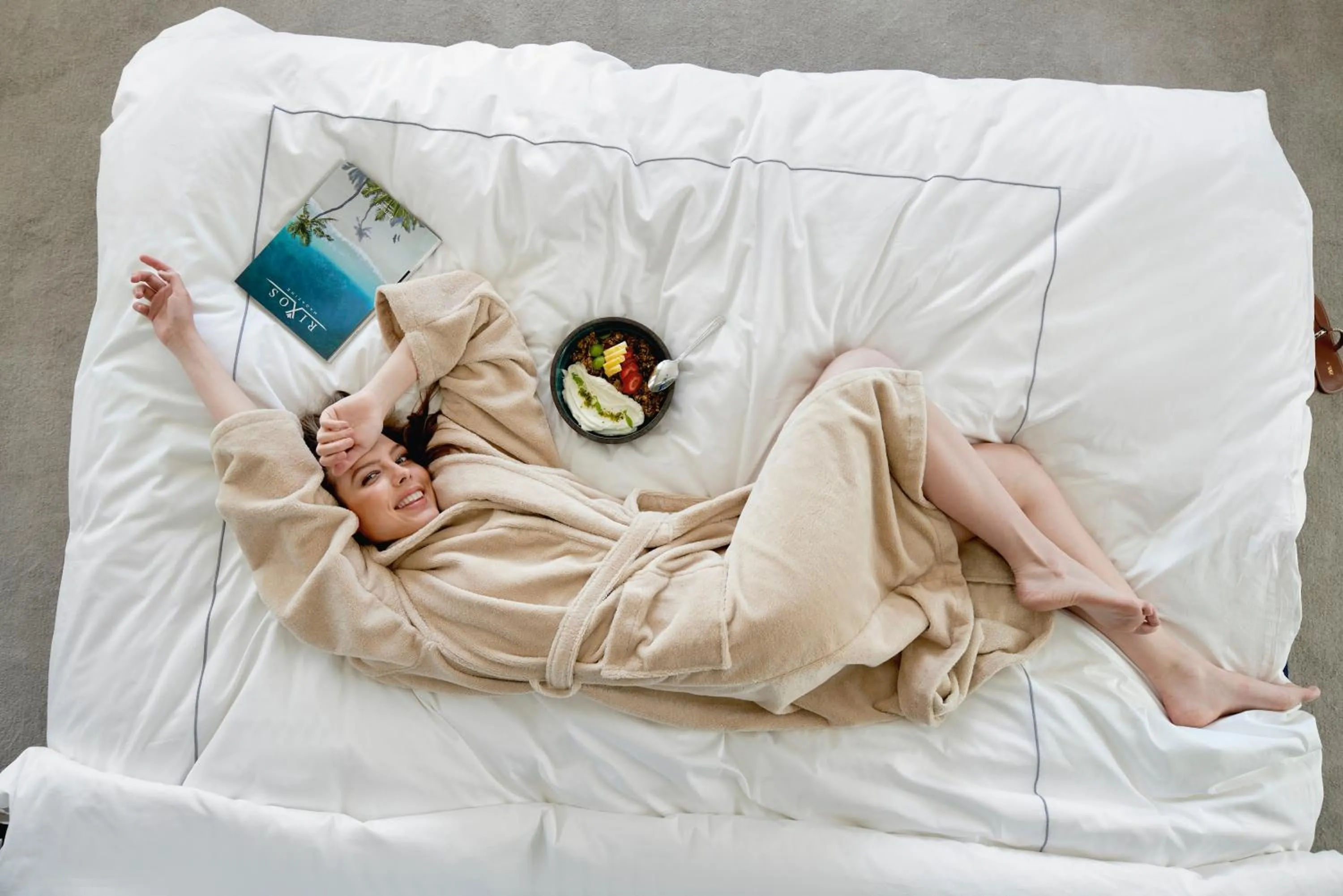 People, Bed in Rixos Premium Bodrum