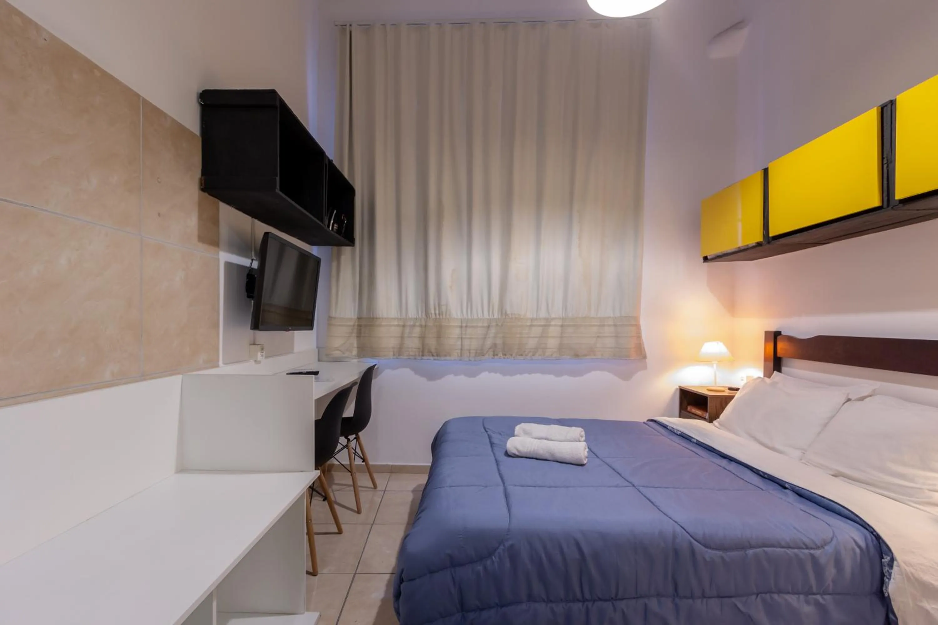 Bed in BH Studios Hotel Brás