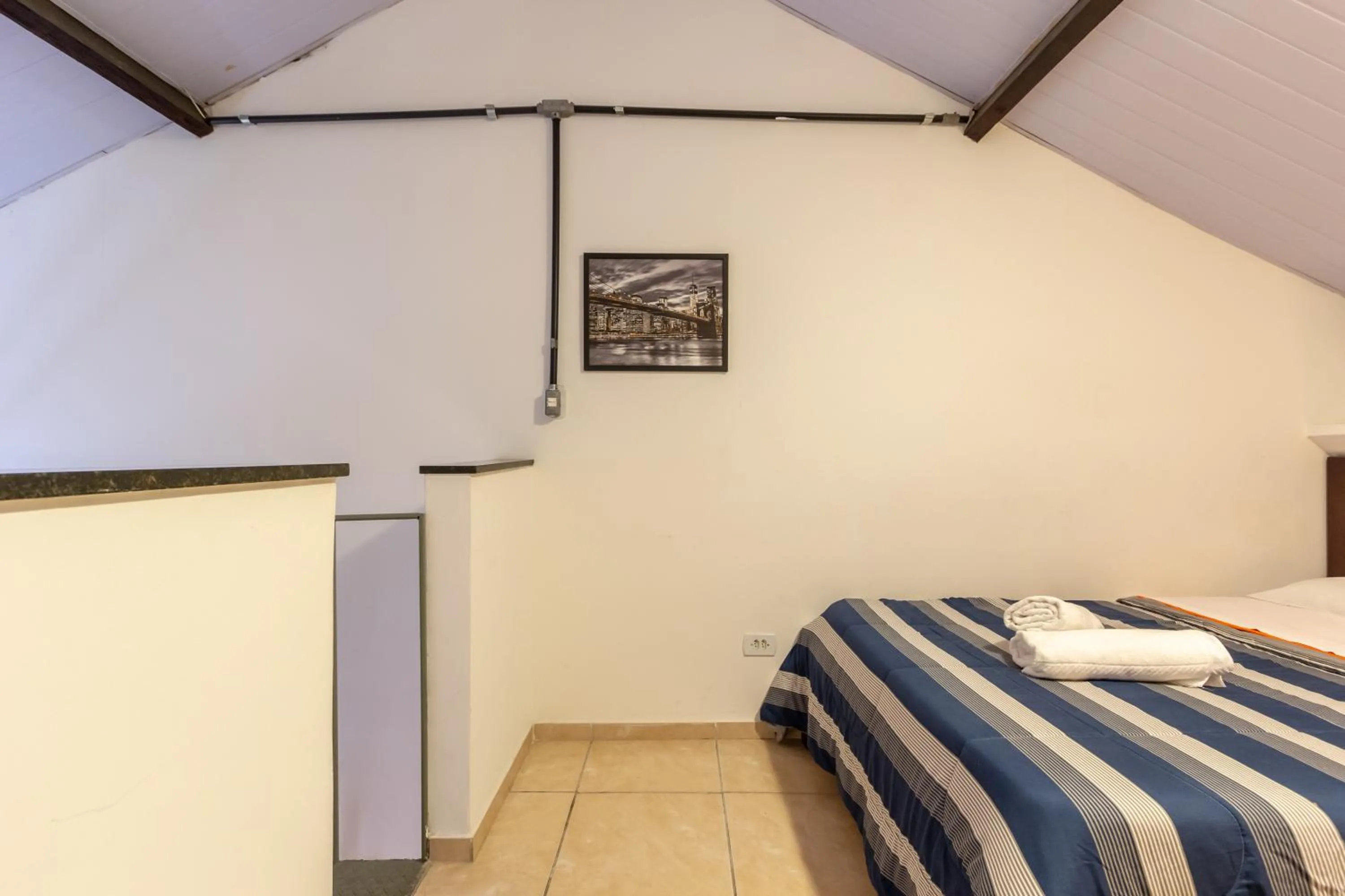 Bed in BH Studios Hotel Brás