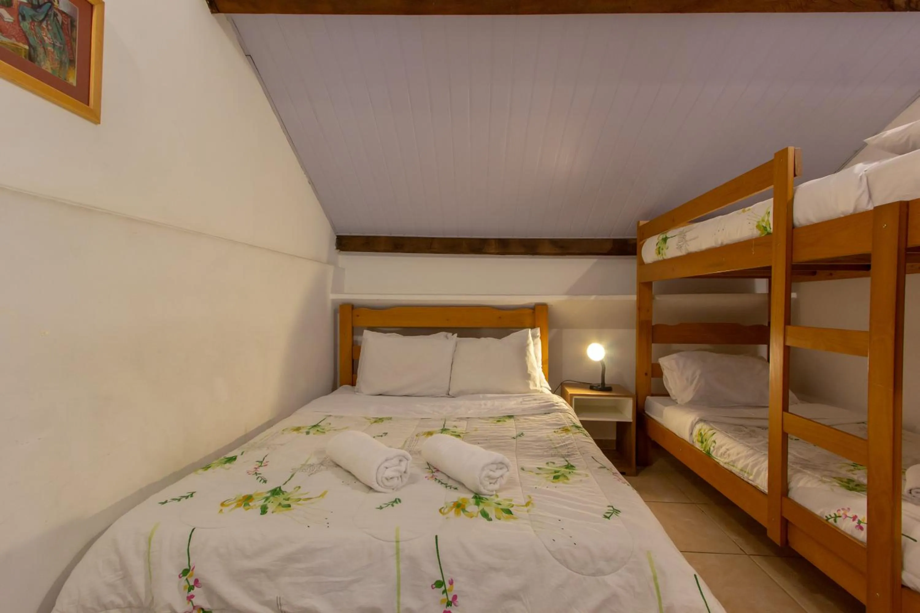 Bed in BH Studios Hotel Brás