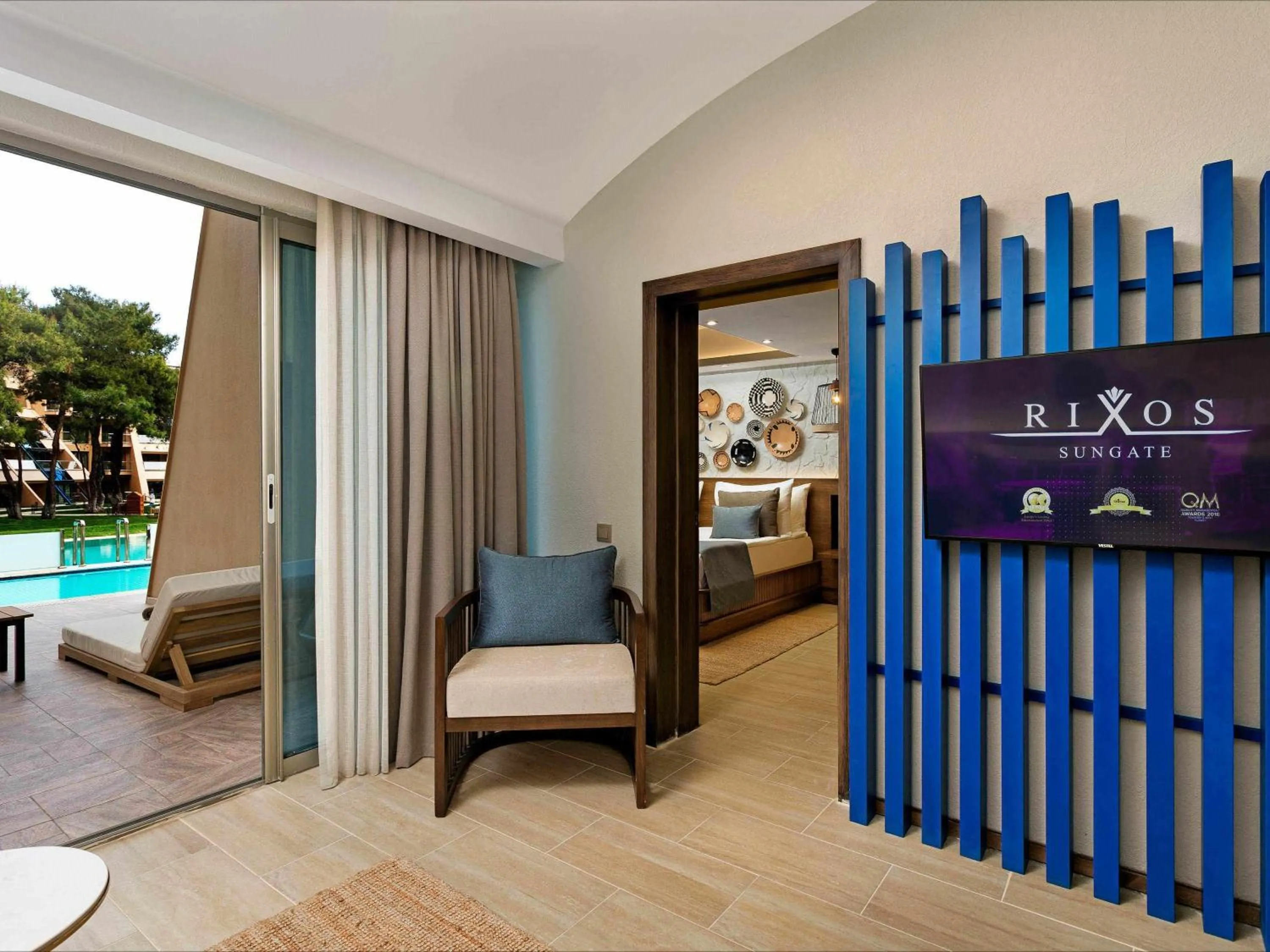 Bedroom in Rixos Sungate - The Land of Legends Access