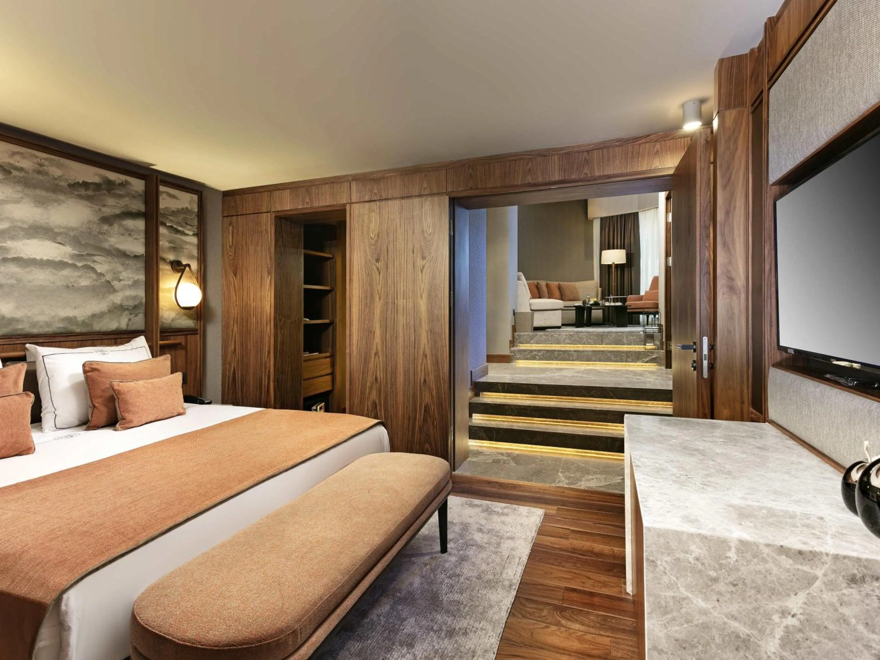 Bedroom, Bed in Rixos Sungate - The Land of Legends Access