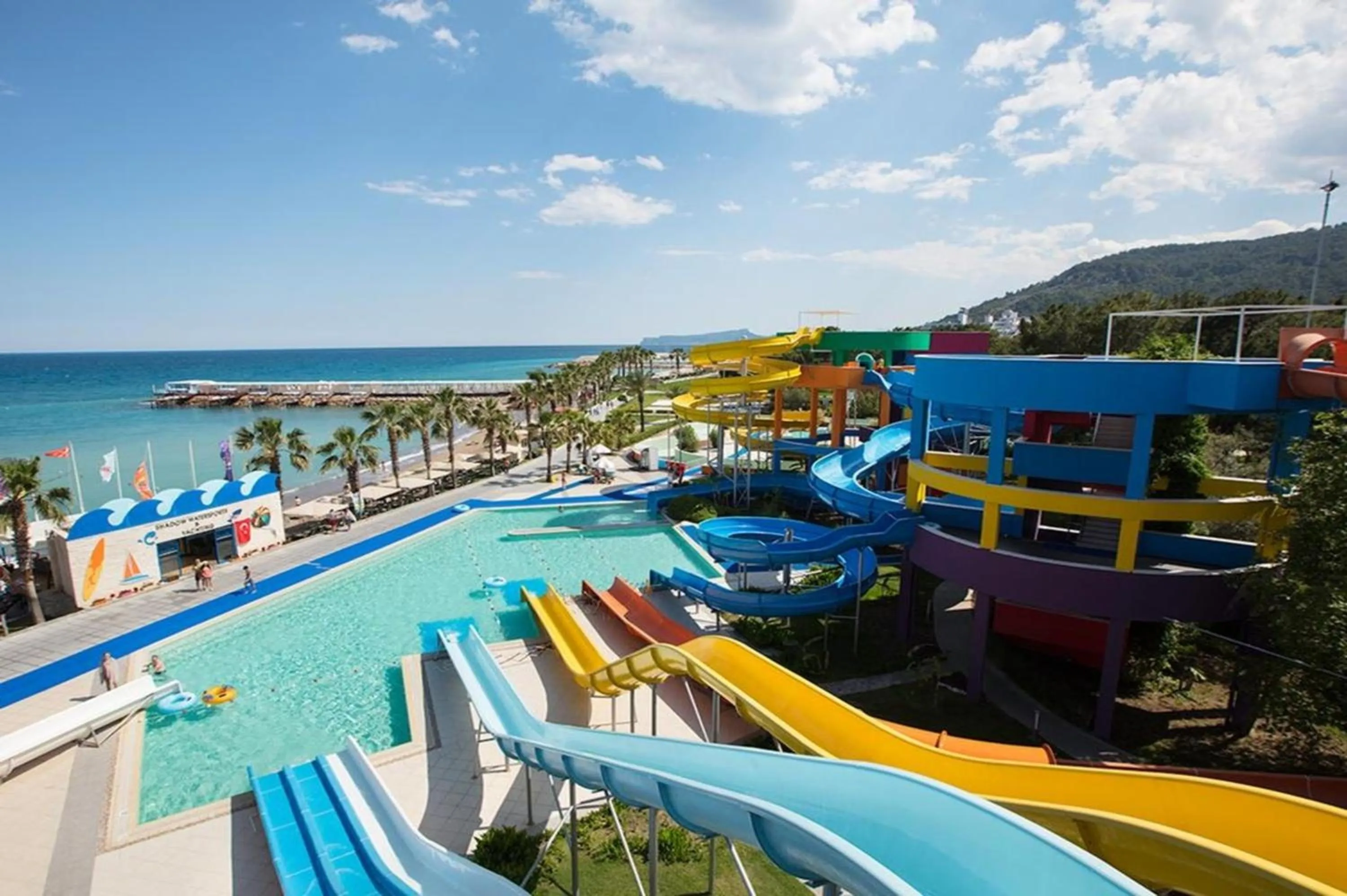 Aqua park in Rixos Sungate - The Land of Legends Access