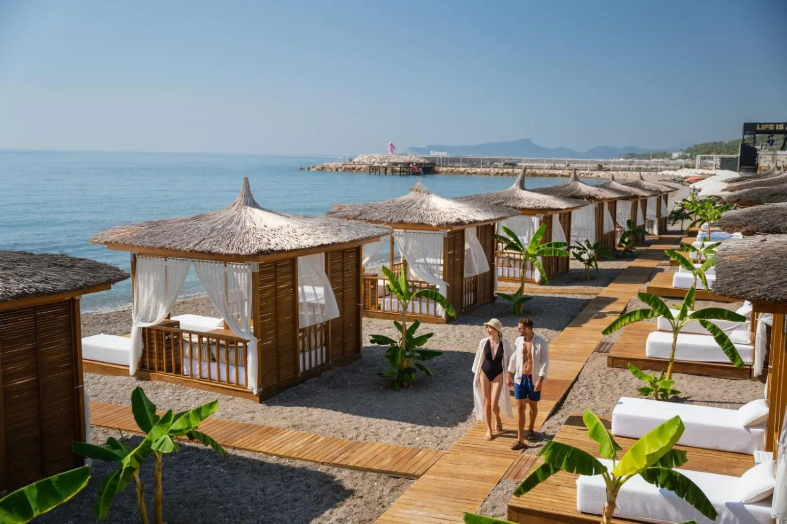 Beach in Rixos Sungate - The Land of Legends Access