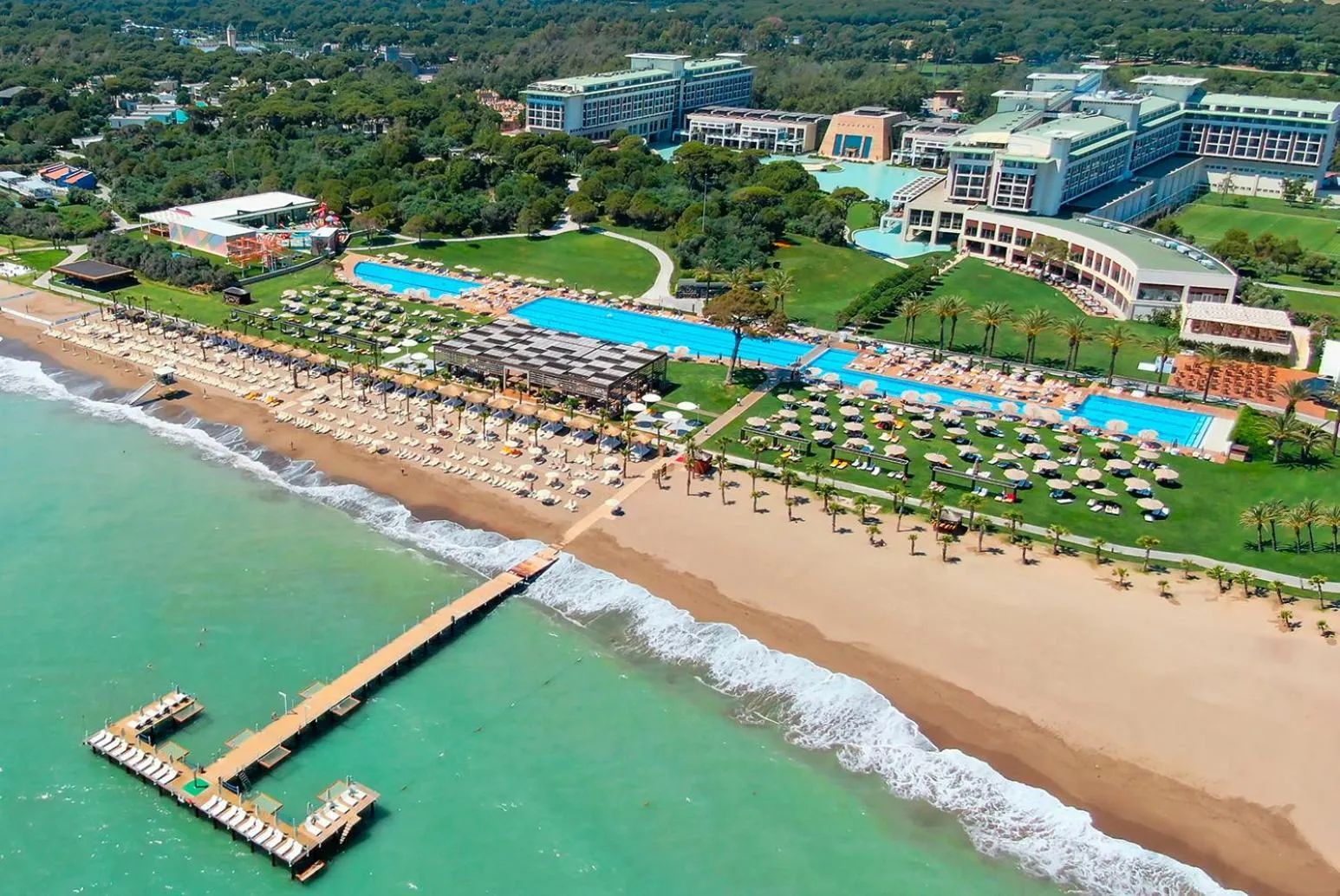 Bird's eye view in Rixos Premium Belek - The Land of Legends Access