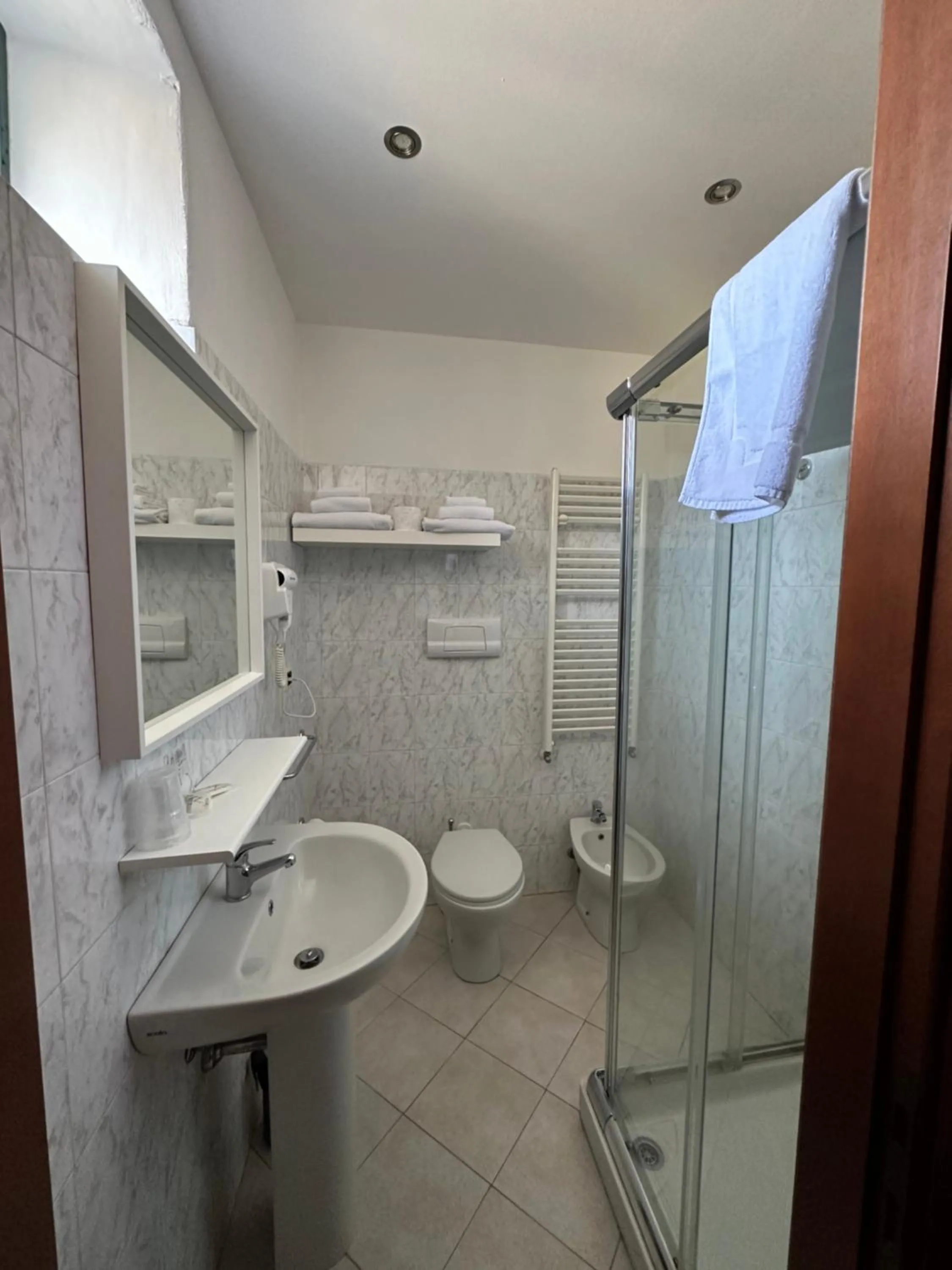 Bathroom in Hotel Duca di Tromello