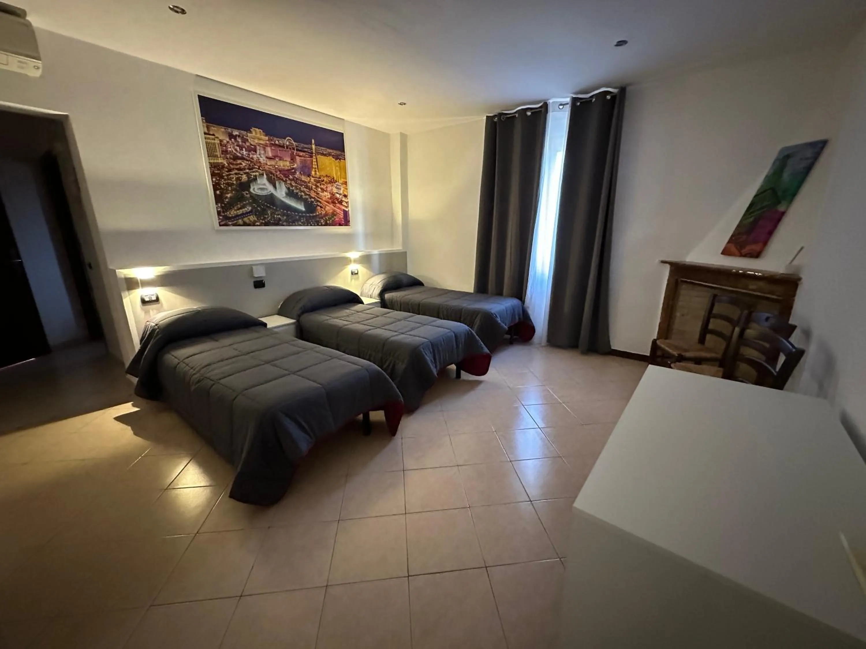 Bedroom, Bed in Hotel Duca di Tromello