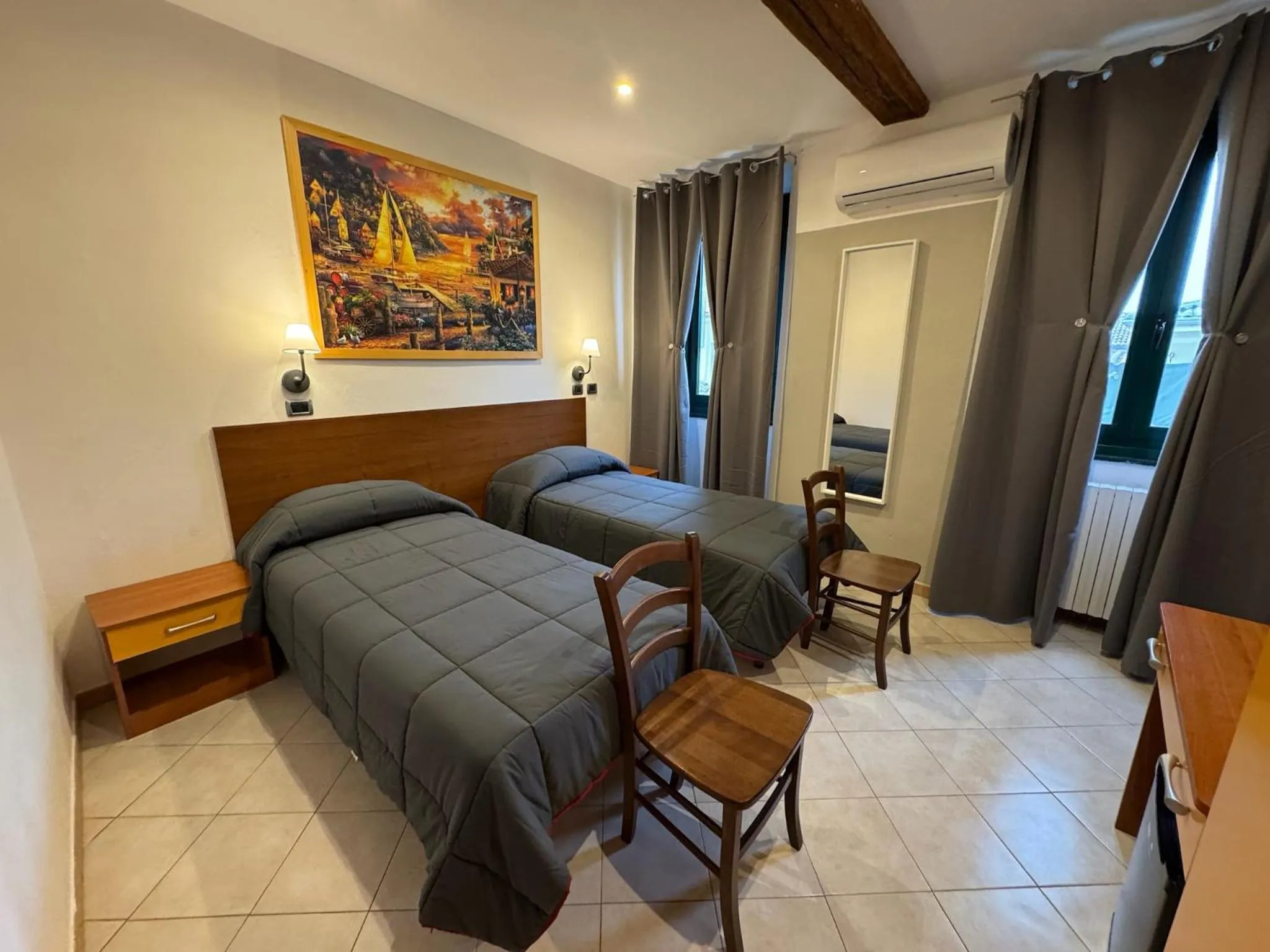 Bedroom, Bed in Hotel Duca di Tromello