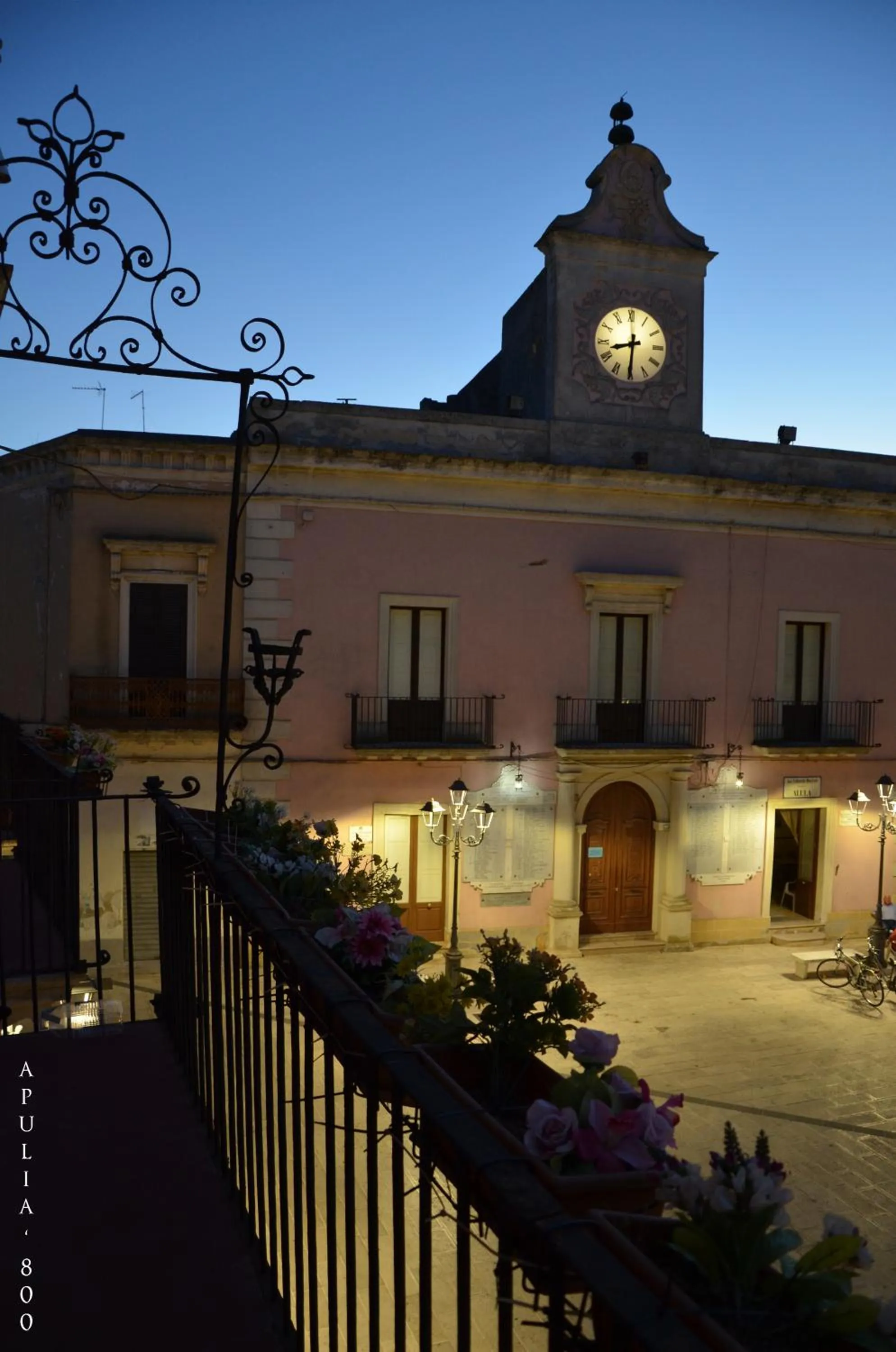 Property building in Apulia '800