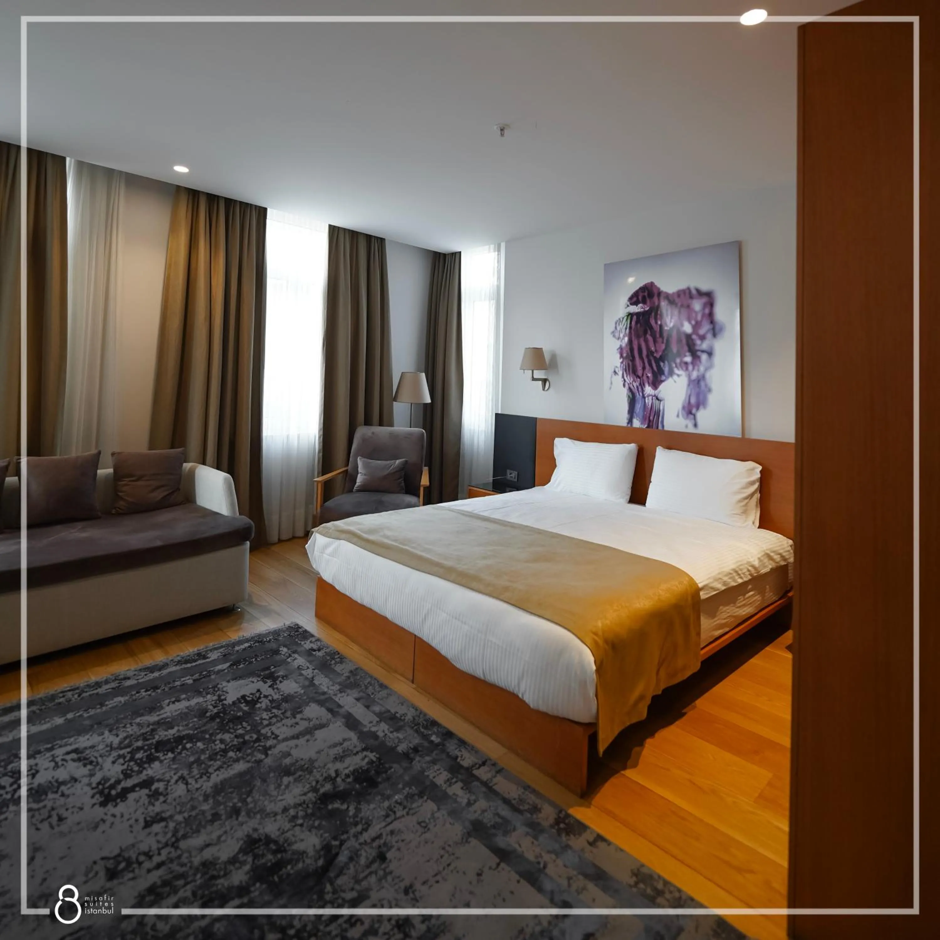 Photo of the whole room, Bed in Misafir Suites 8 Istanbul