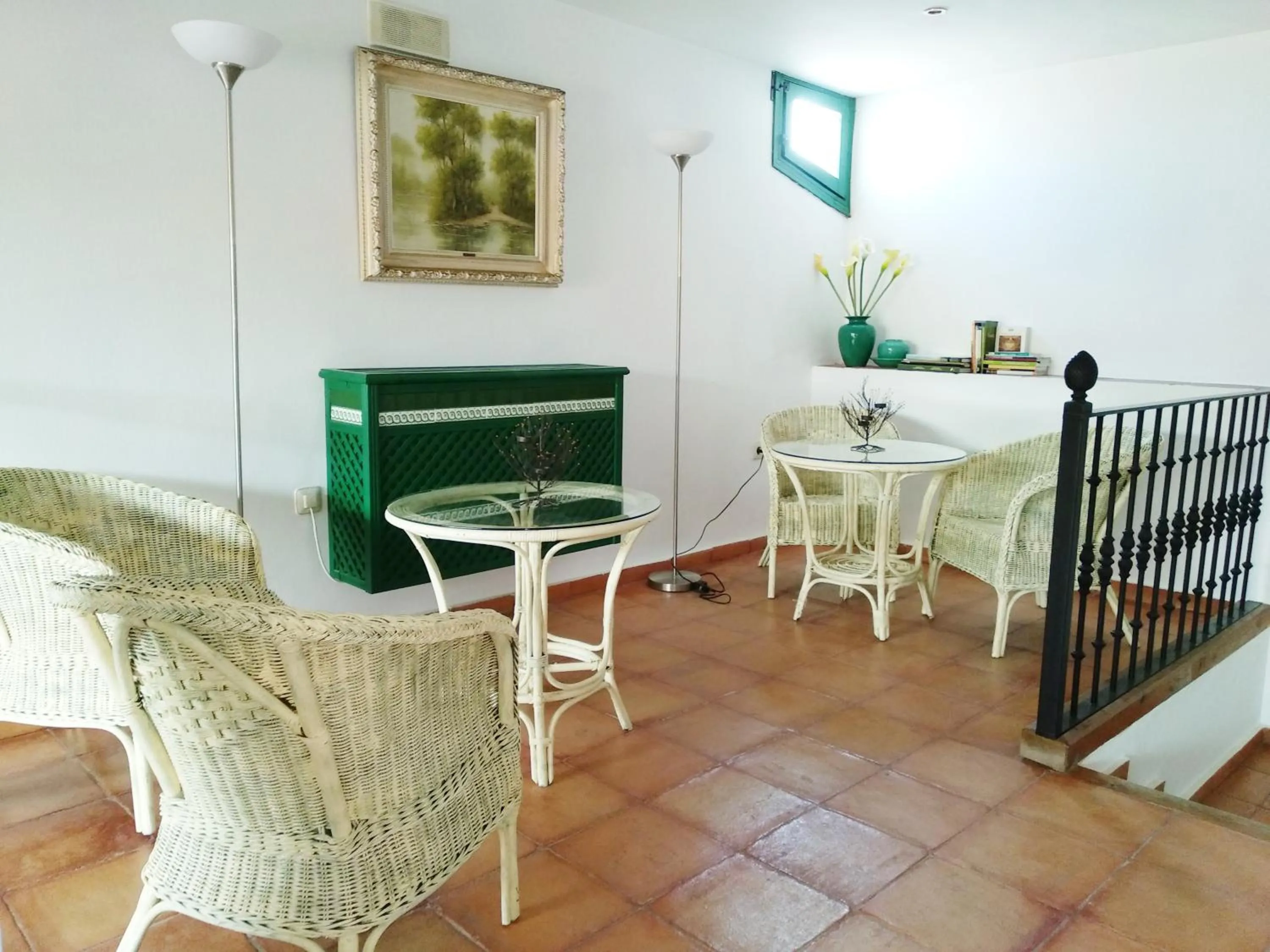 Library in Hotel Palacio Buenavista