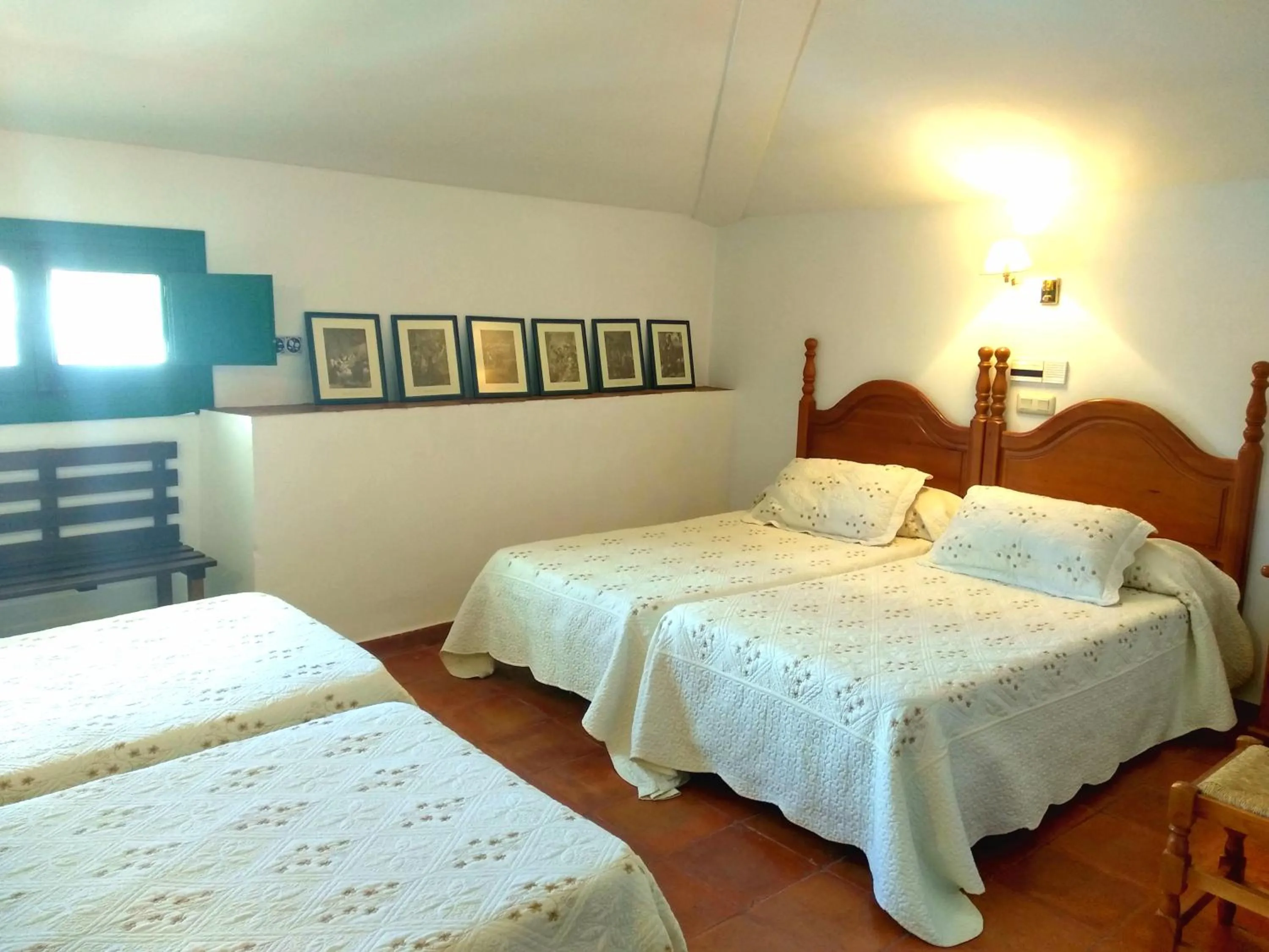 Bed in Hotel Palacio Buenavista