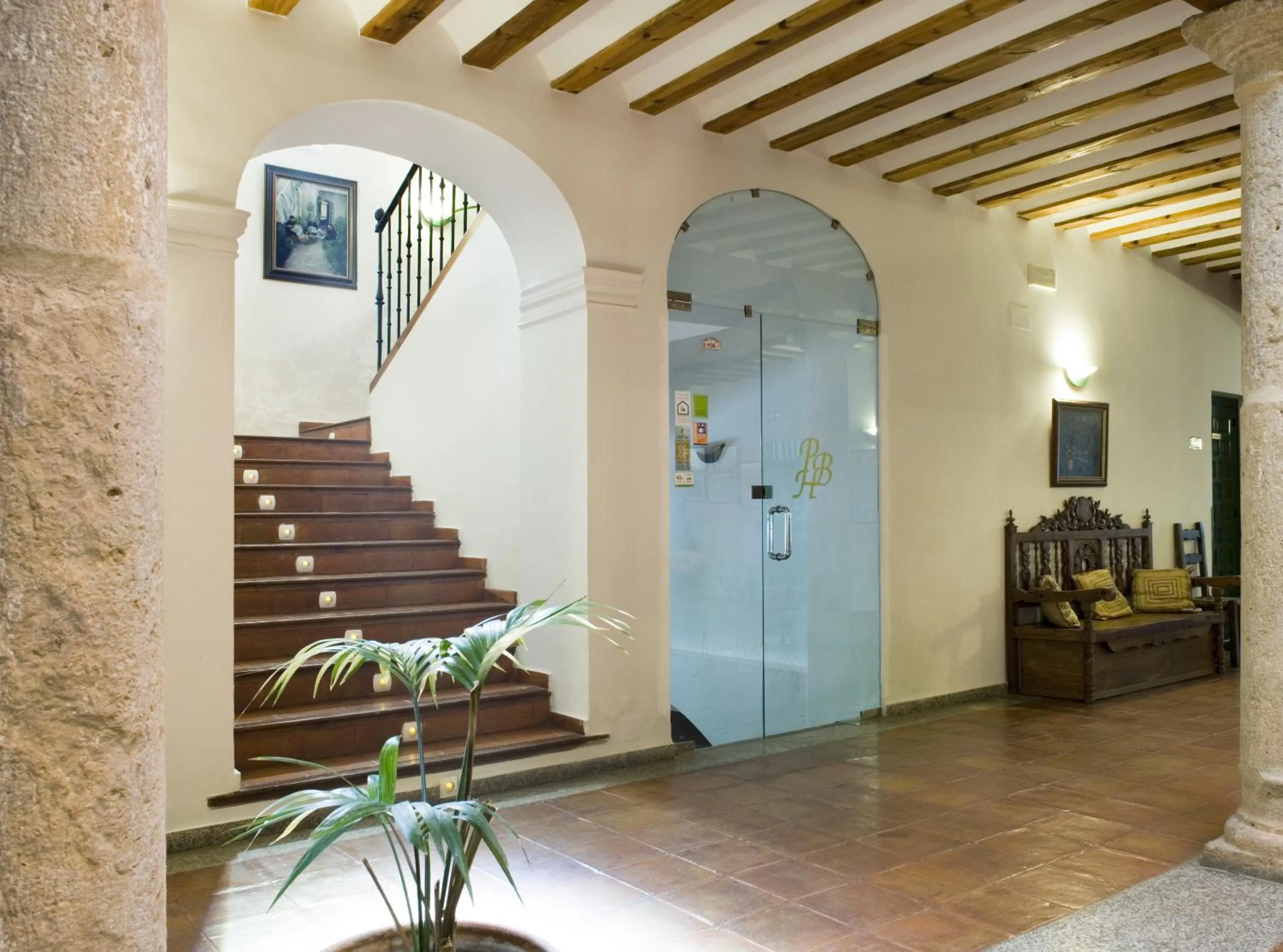 Lobby or reception in Hotel Palacio Buenavista