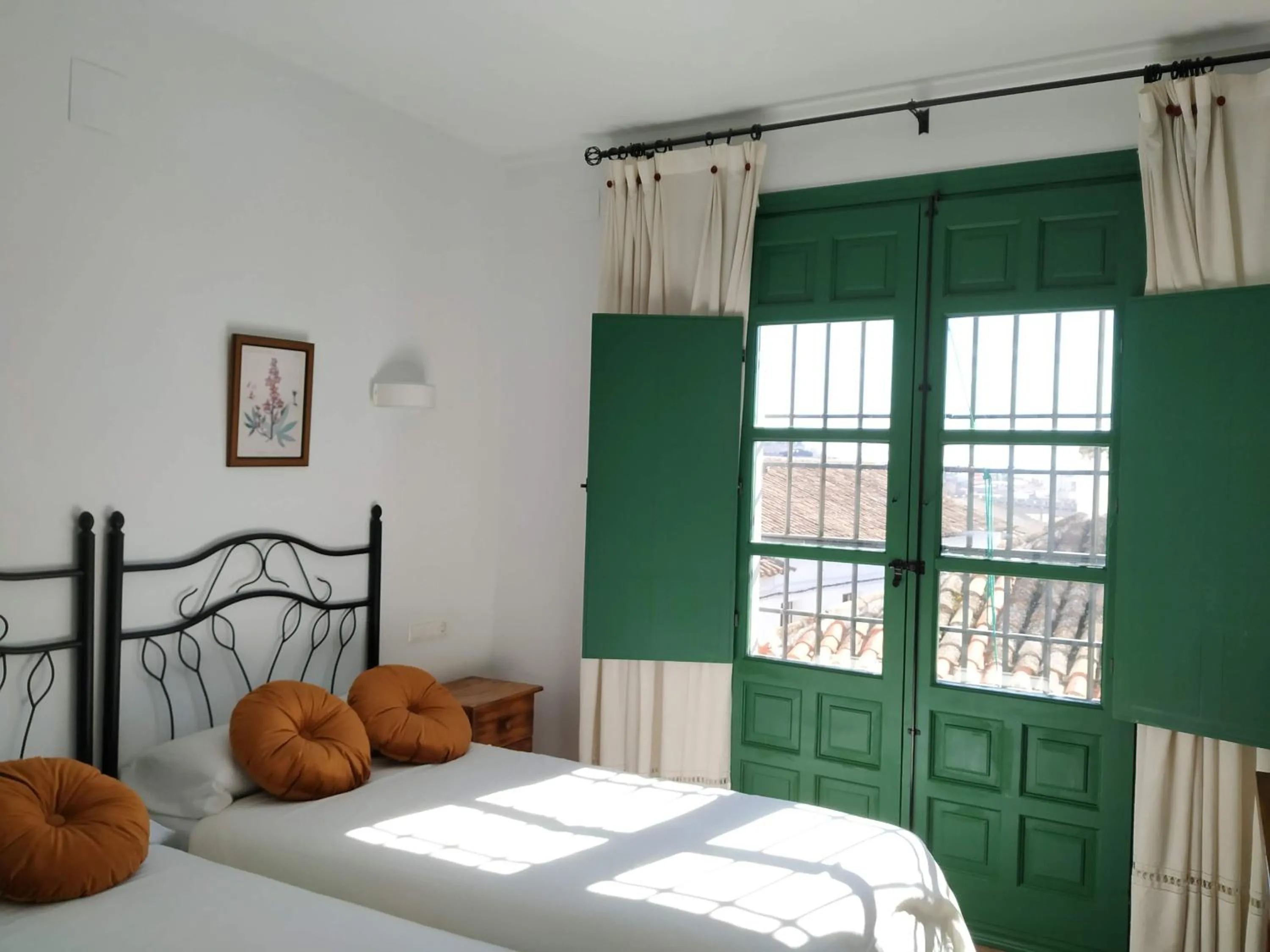 Bed in Hotel Palacio Buenavista