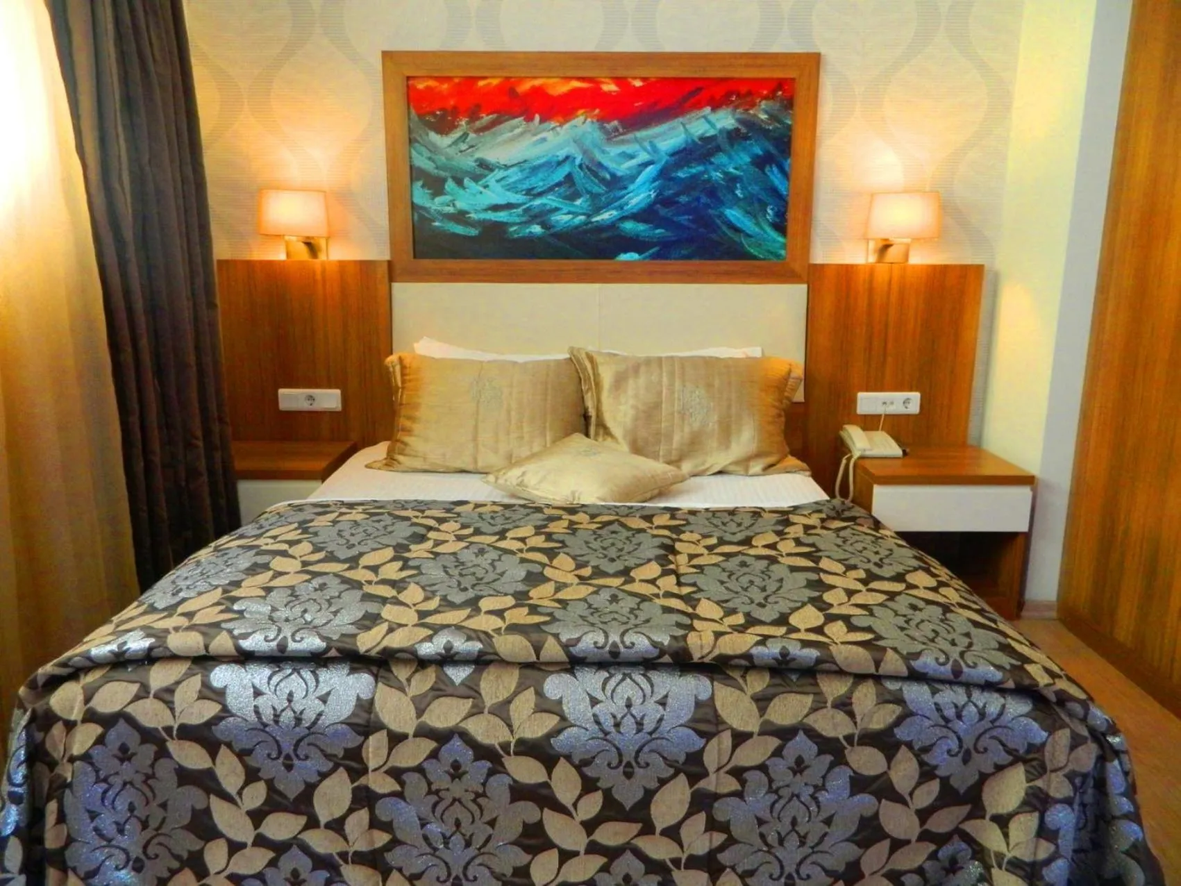 Bed in Hotel Baylan İzmir