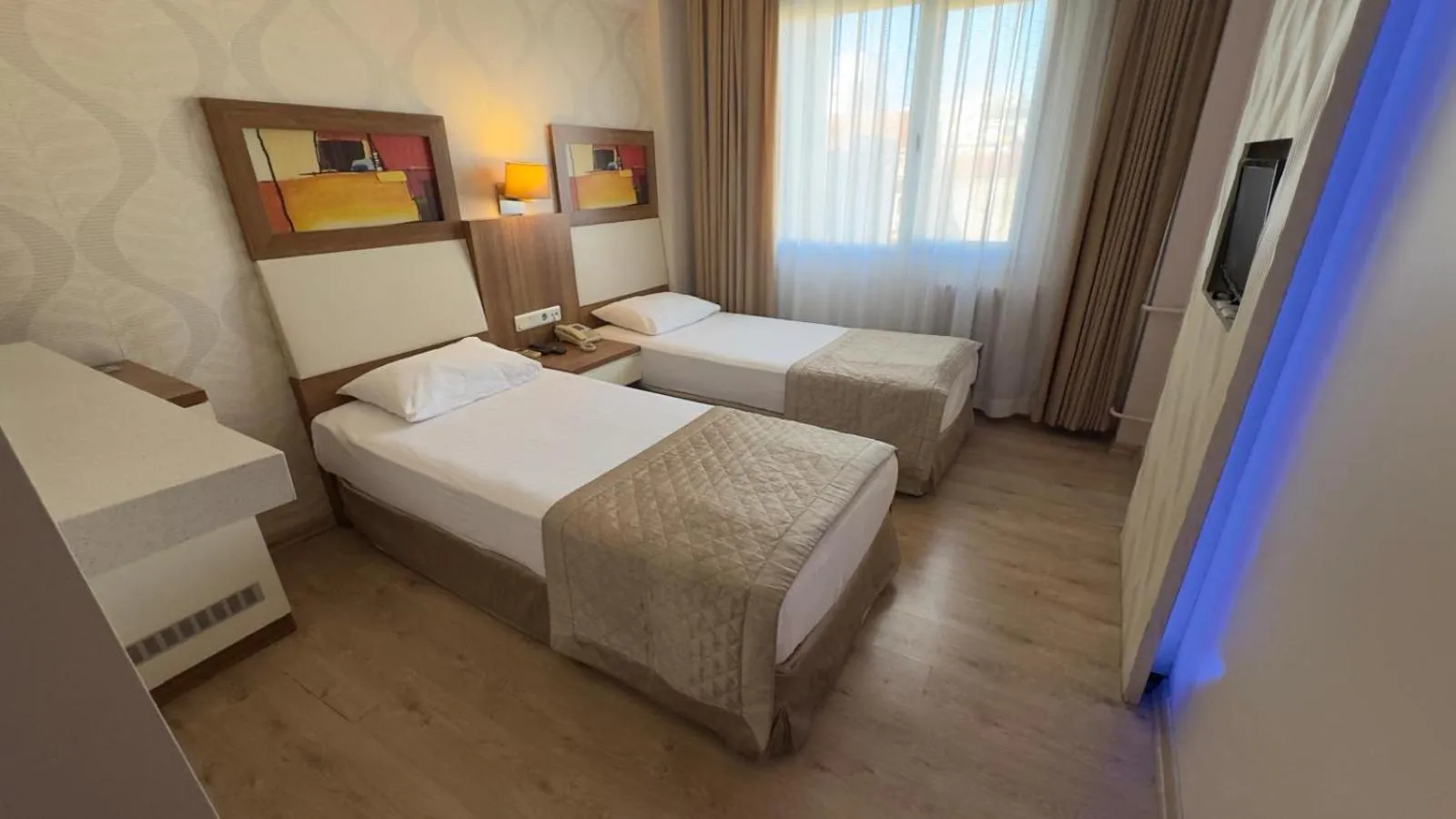 Bed in Hotel Baylan İzmir