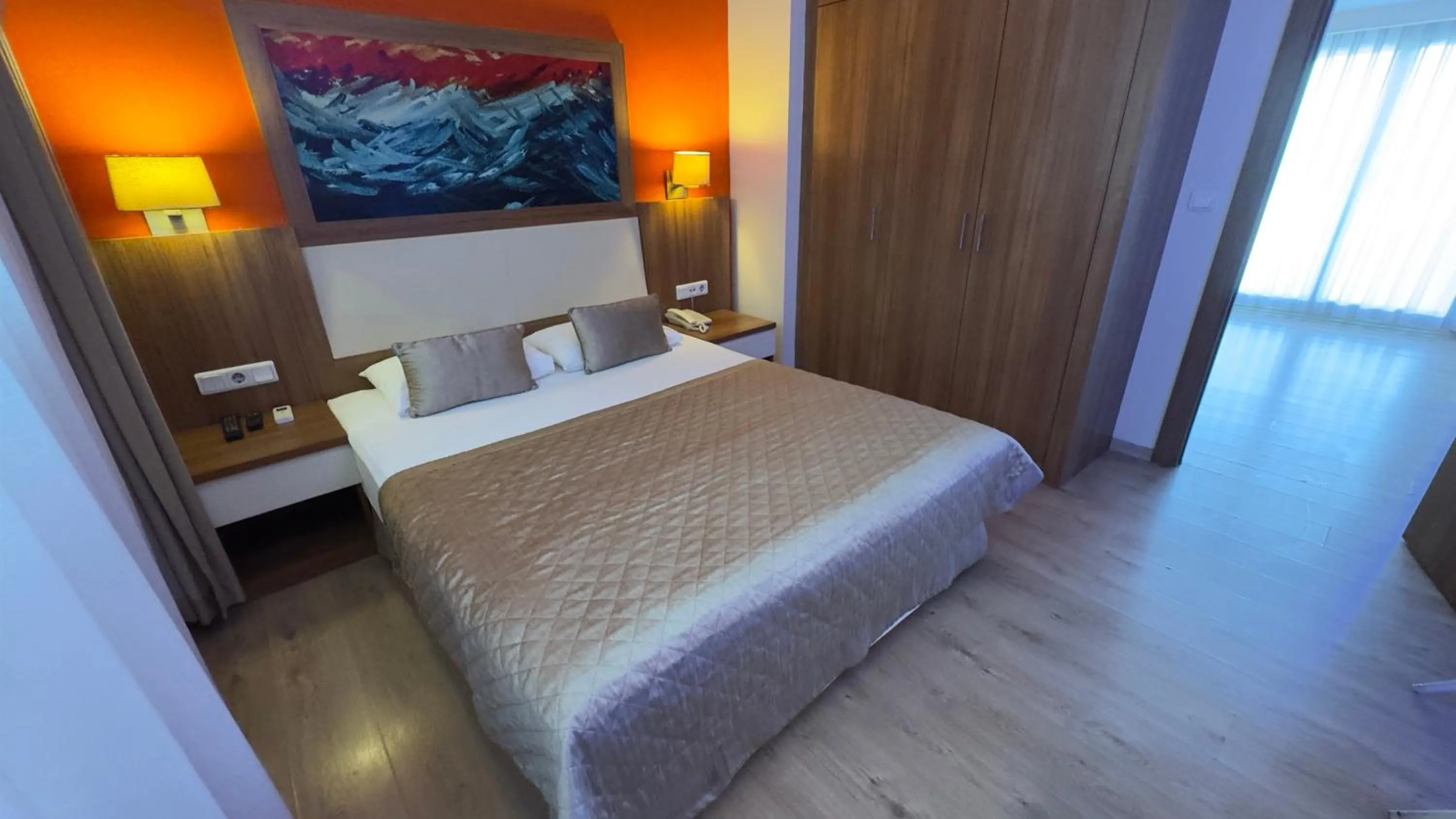 Bed in Hotel Baylan İzmir