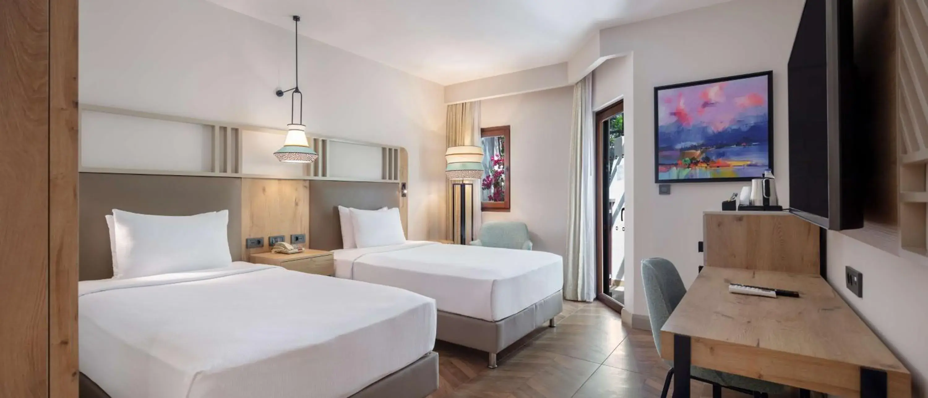 Twin Room in DoubleTree by Hilton Bodrum Isil Club Ultra All-Inclusive Resort Twin Room in DoubleTree by Hilton Bodrum Isil Club Ultra All-Inclusive Resort