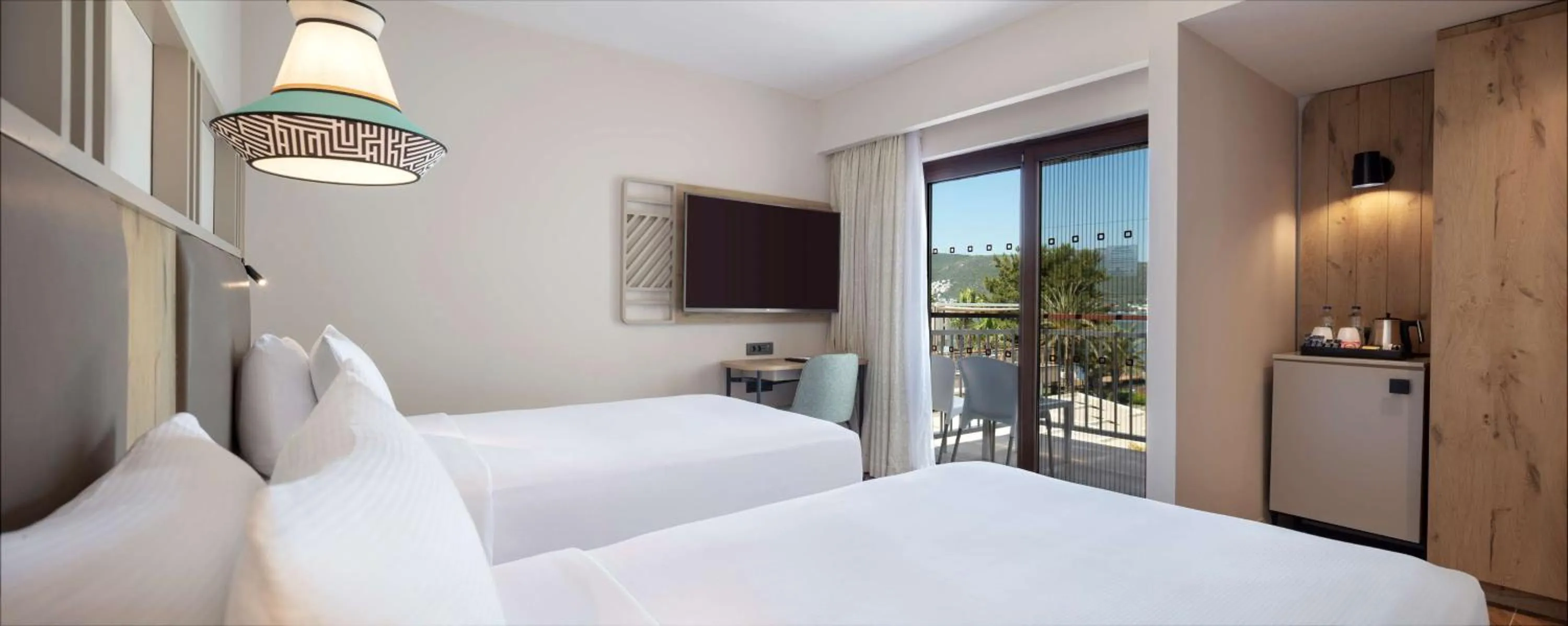 Bed in DoubleTree by Hilton Bodrum Isil Club Ultra All-Inclusive Resort