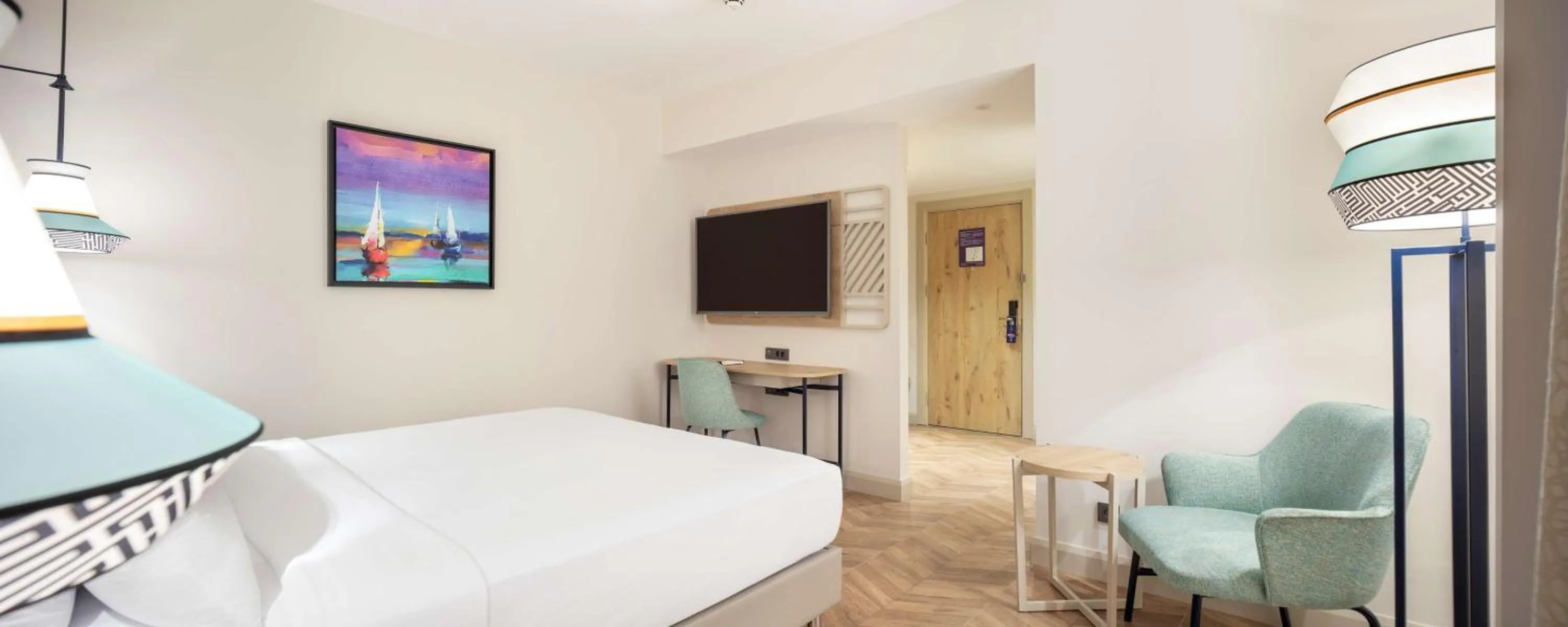 Bed in DoubleTree by Hilton Bodrum Isil Club Ultra All-Inclusive Resort