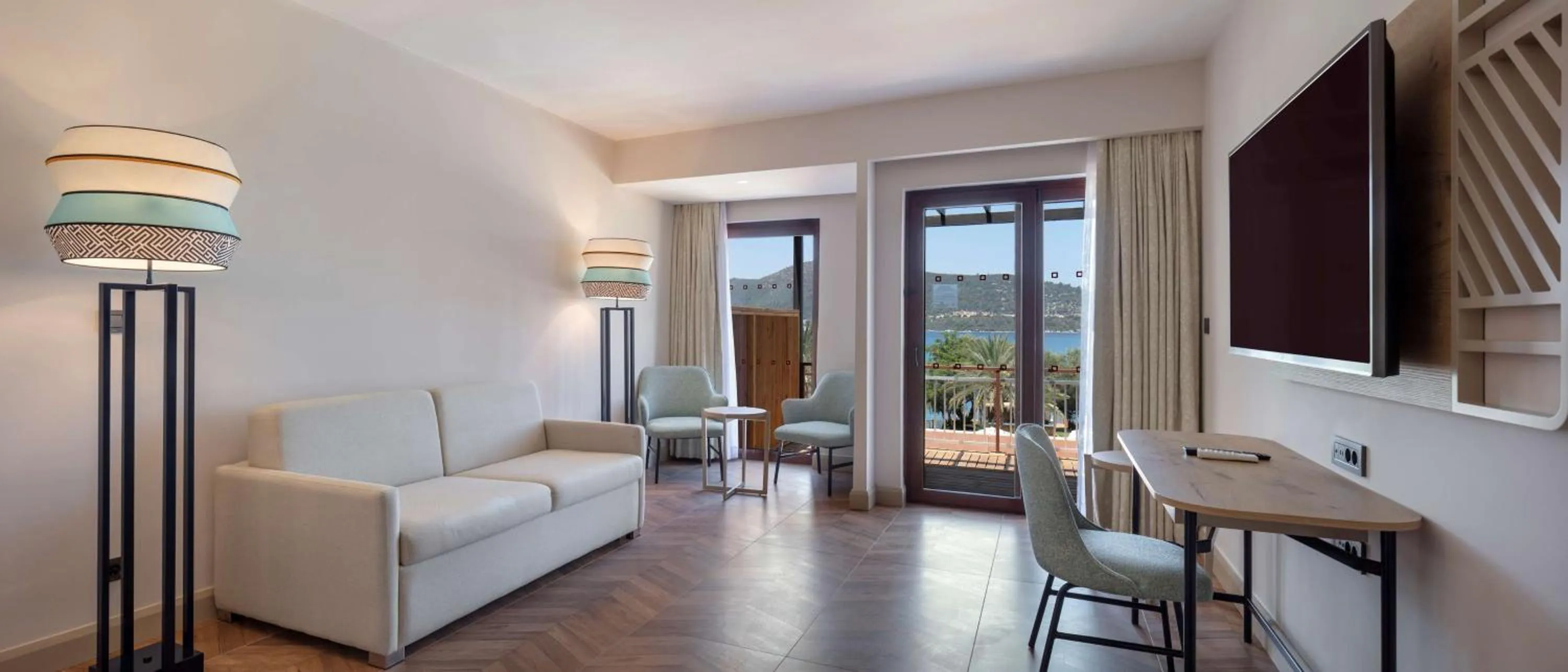 Bedroom in DoubleTree by Hilton Bodrum Isil Club Ultra All-Inclusive Resort