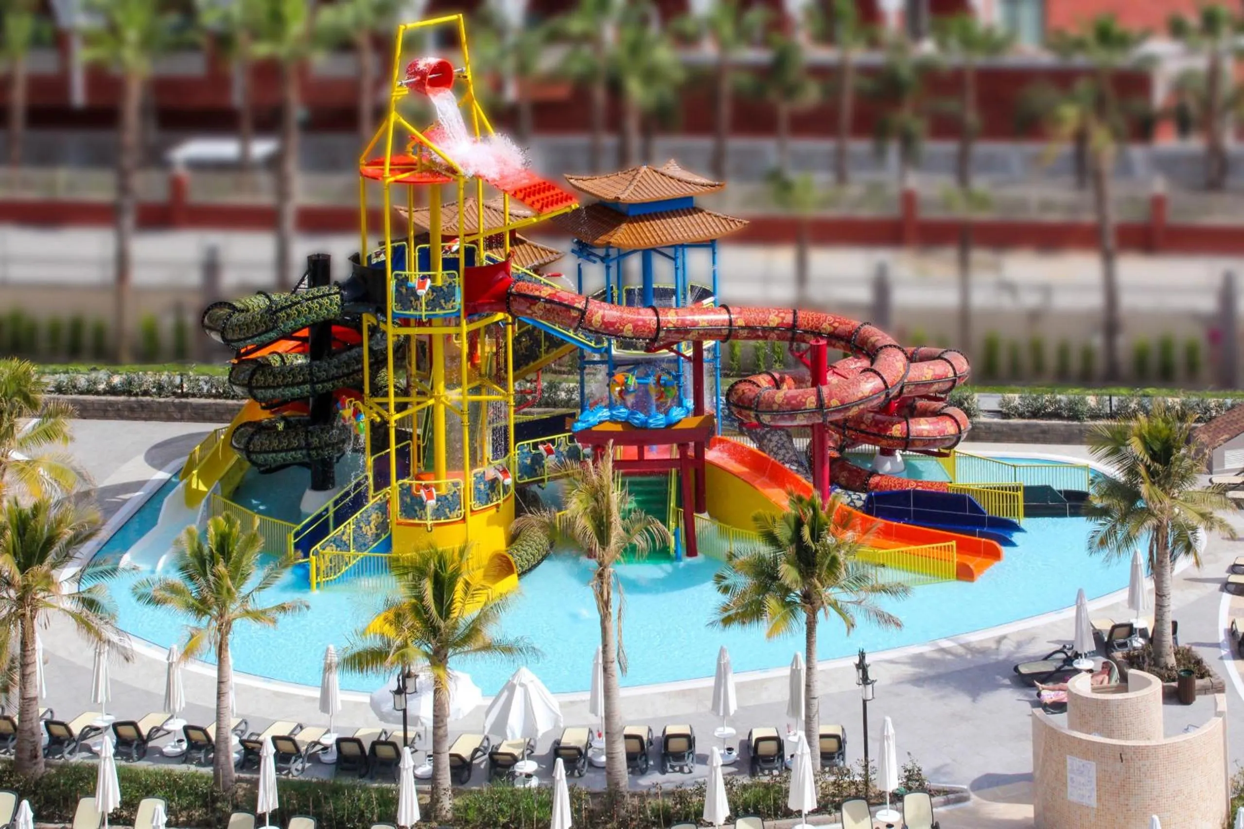 Children play ground in Royal Dragon Hotel
