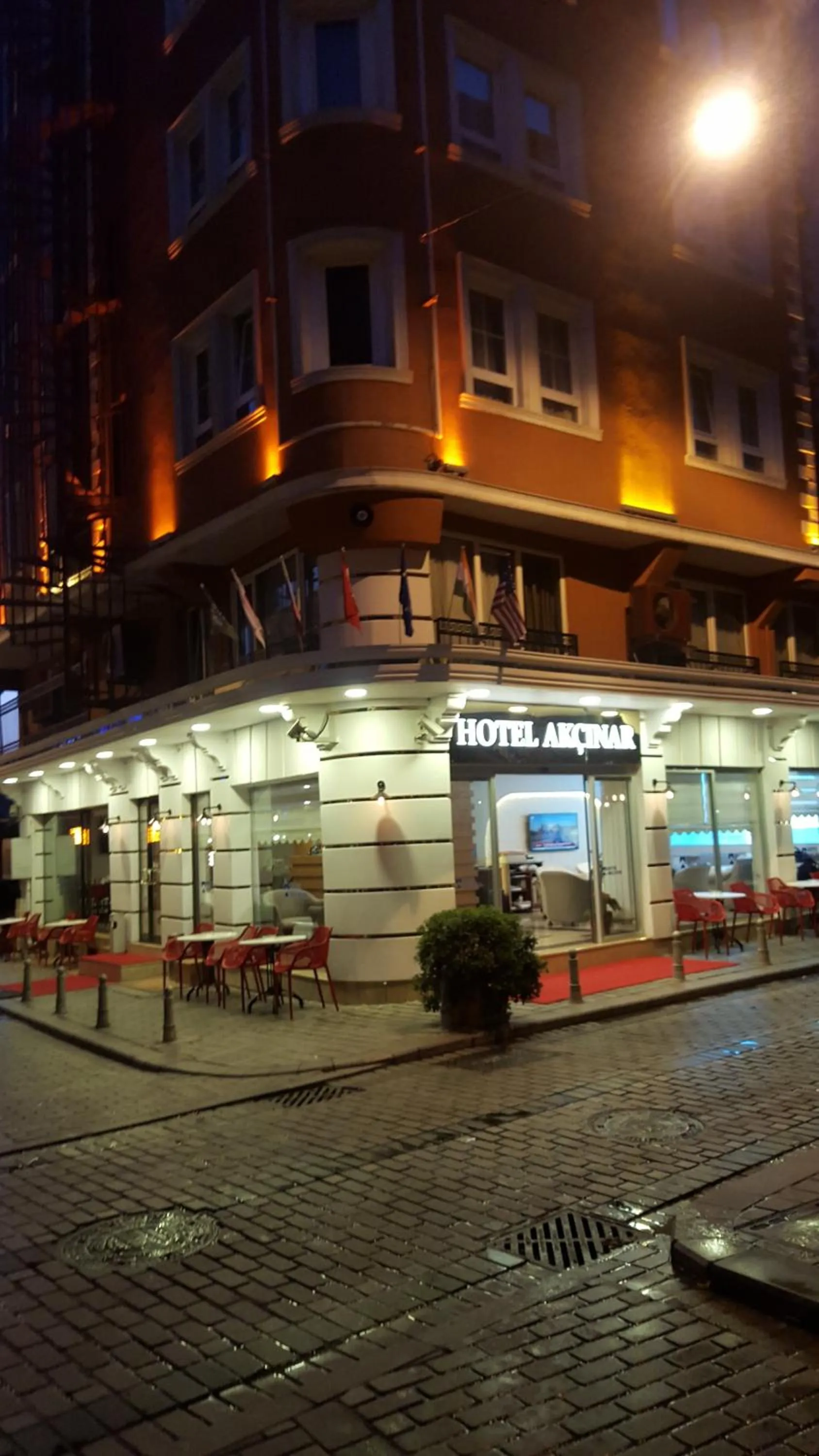 Facade/entrance in Hotel Akcinar