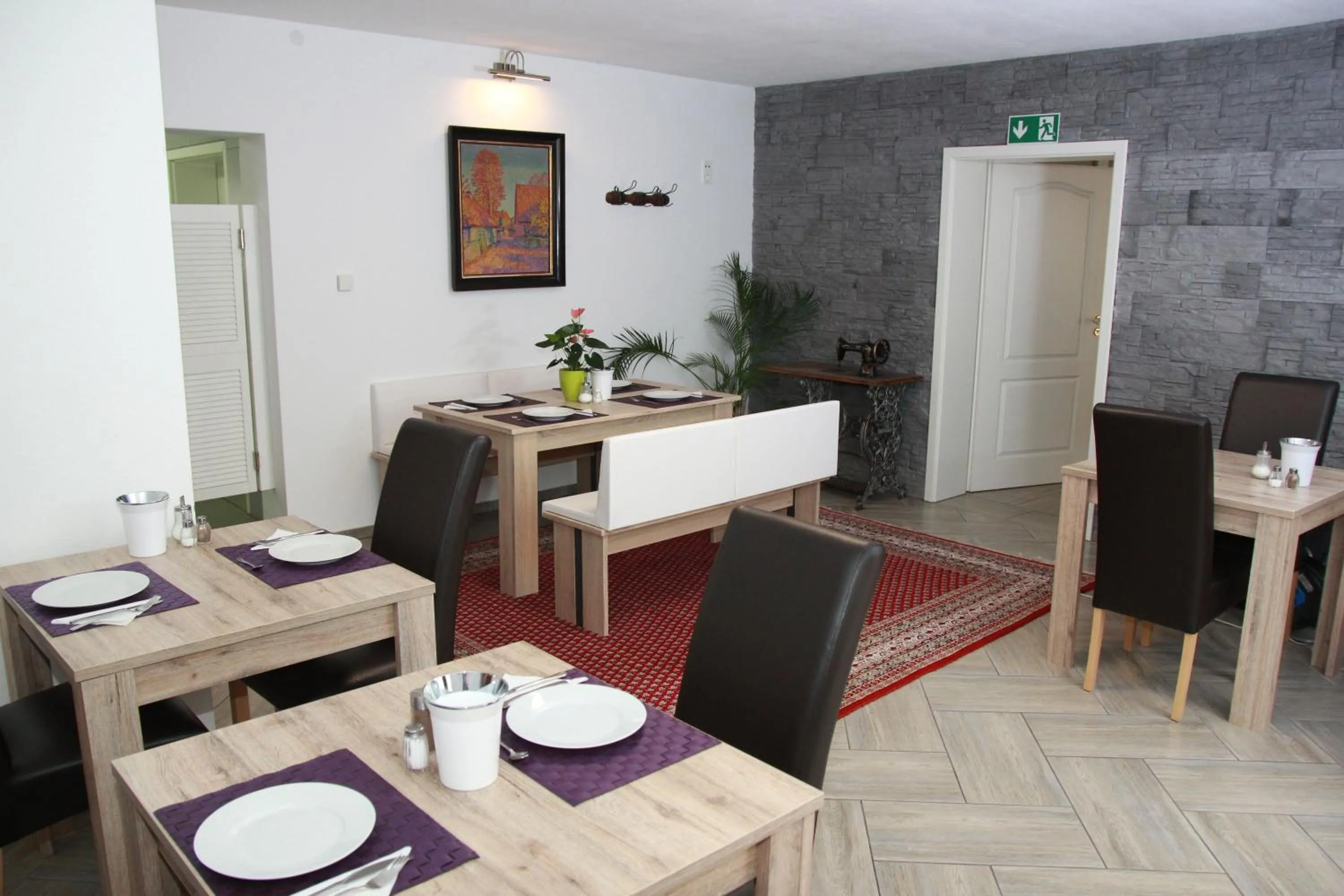 Decorative detail in Hotel Am Donaubogen