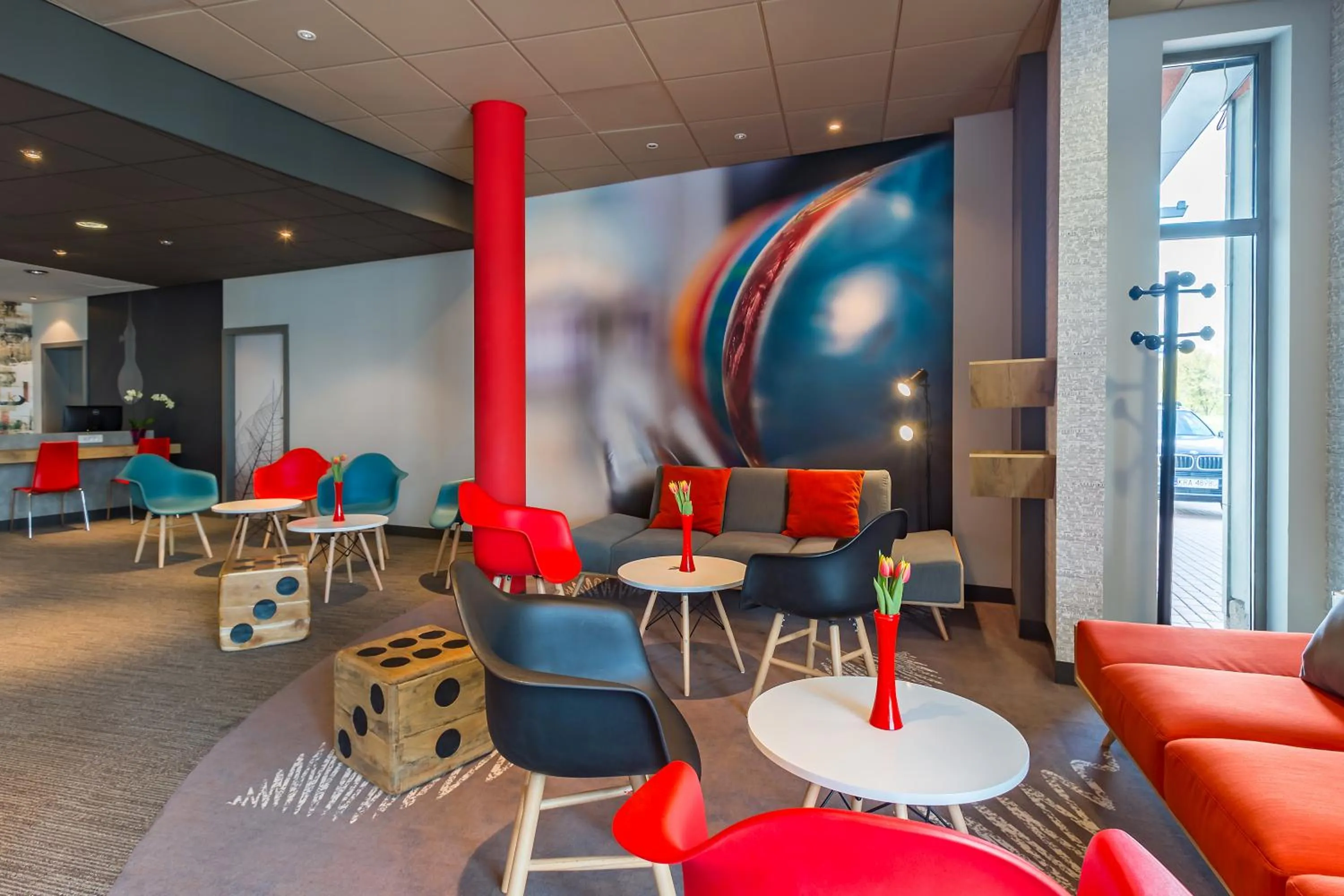 Lobby or reception in Ibis Częstochowa