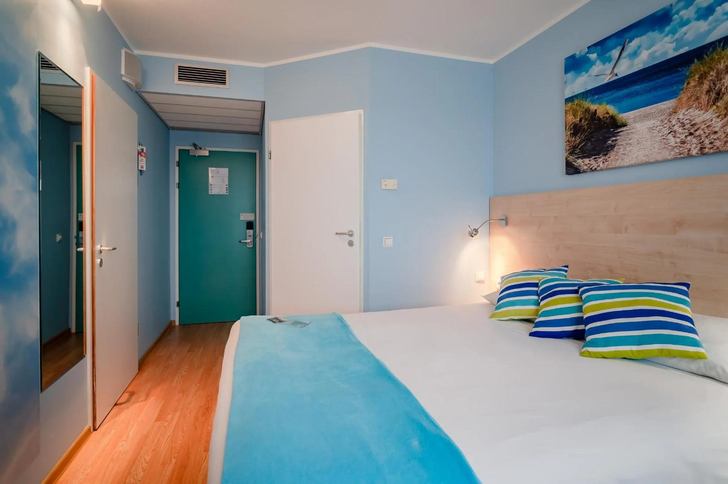 Decorative detail, Bed in Ibis Częstochowa