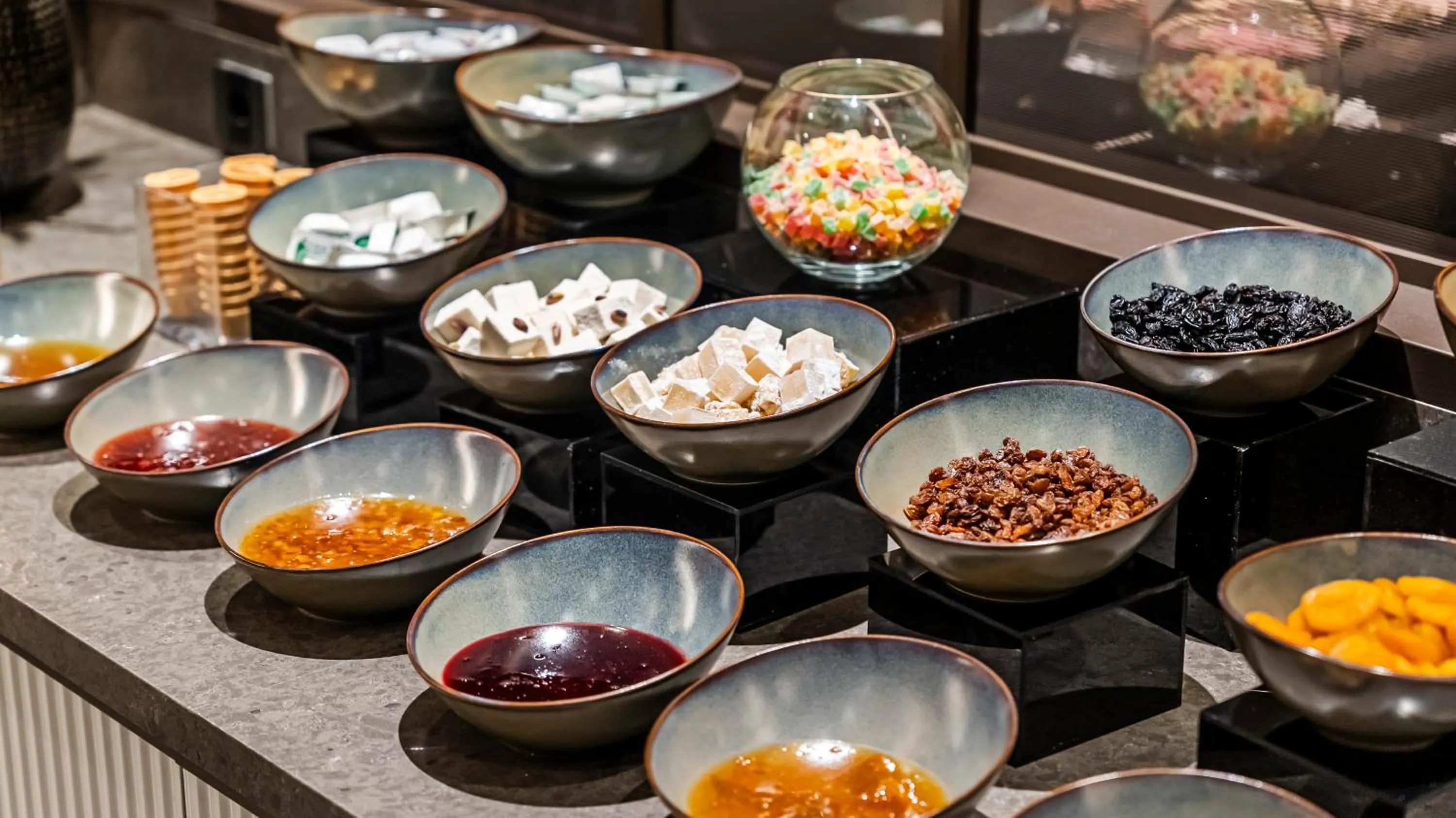 Buffet breakfast in Lamartine Hotel