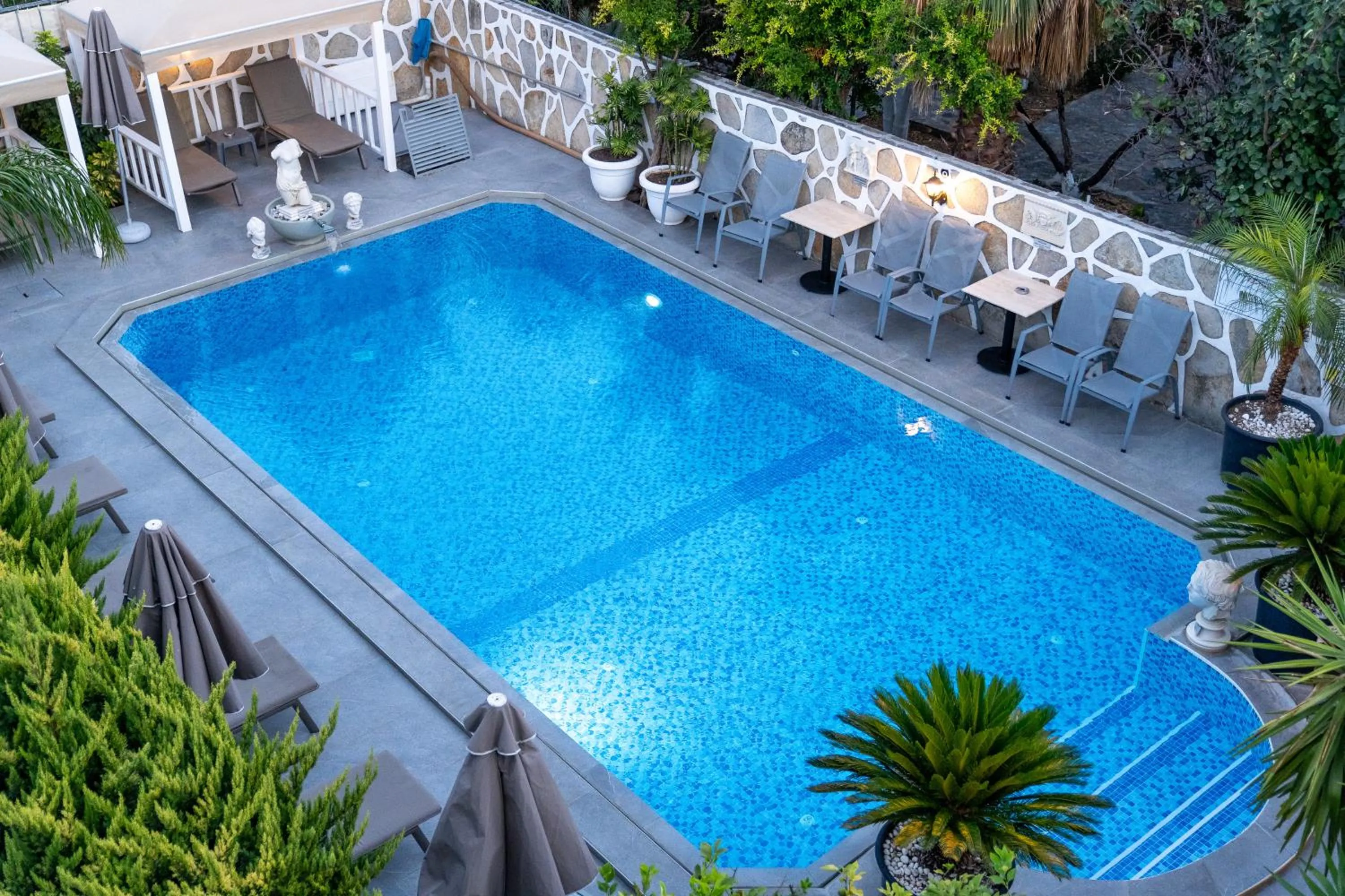 Garden view in Artunc Hotel Bodrum