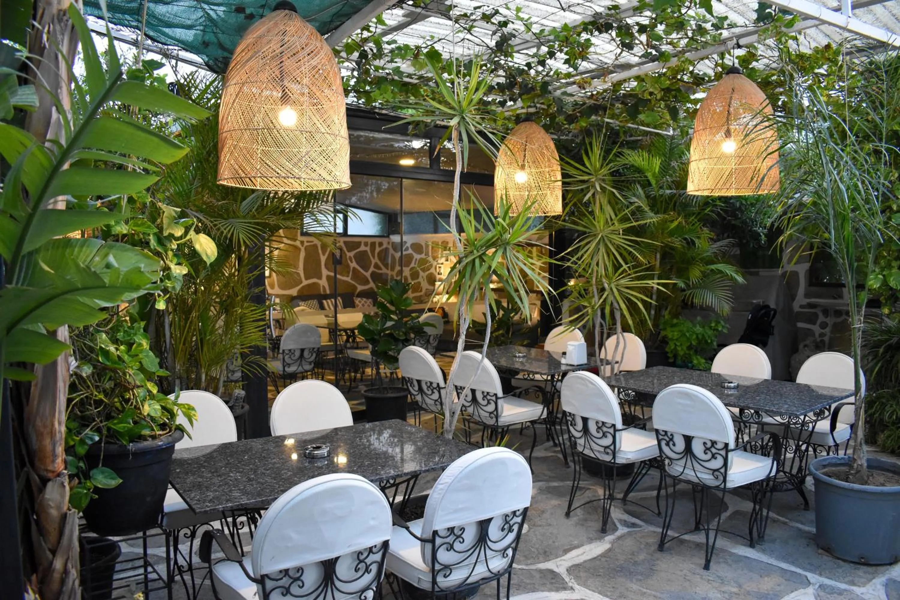 Patio in Artunc Hotel Bodrum