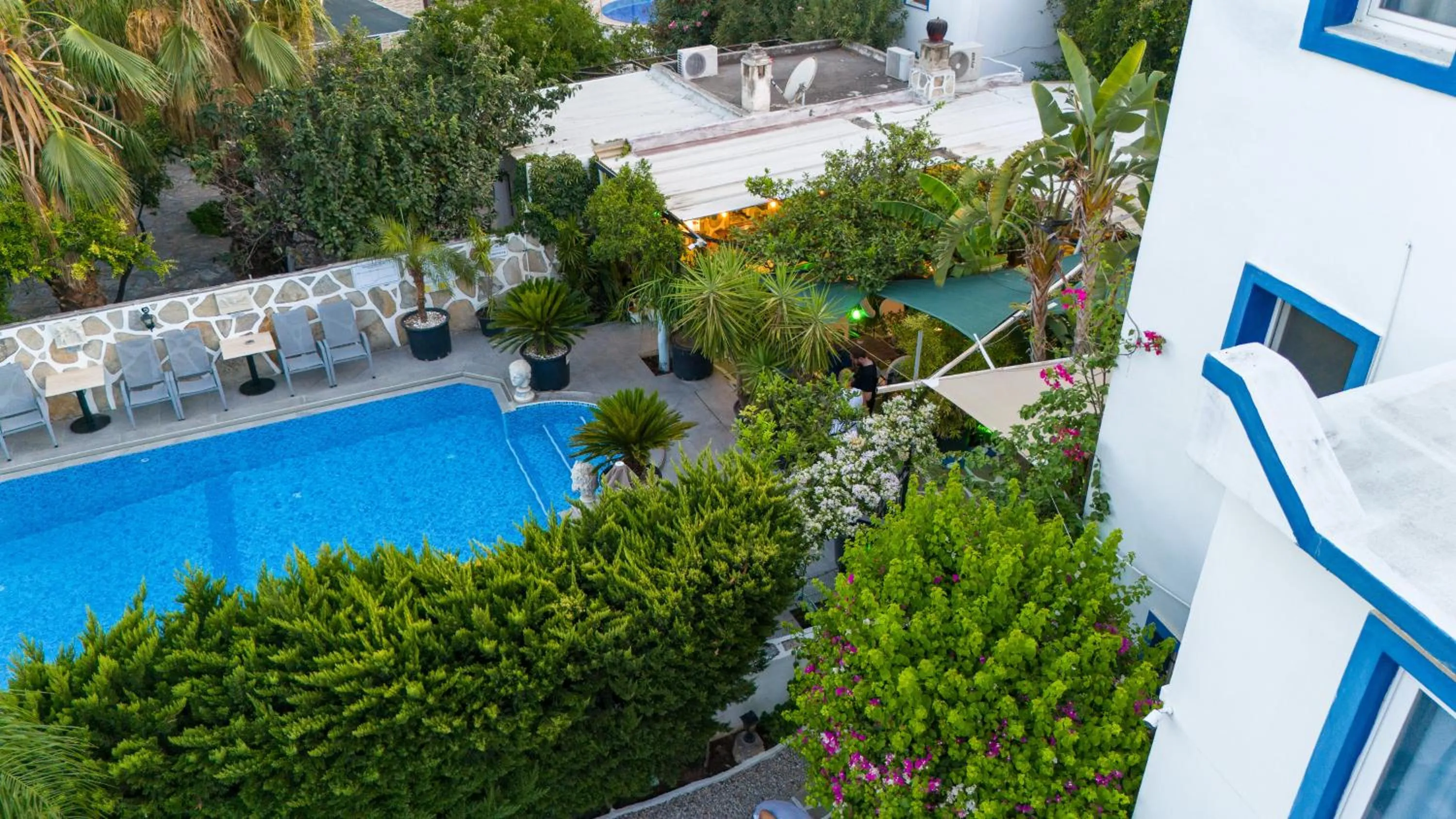 Garden in Artunc Hotel Bodrum