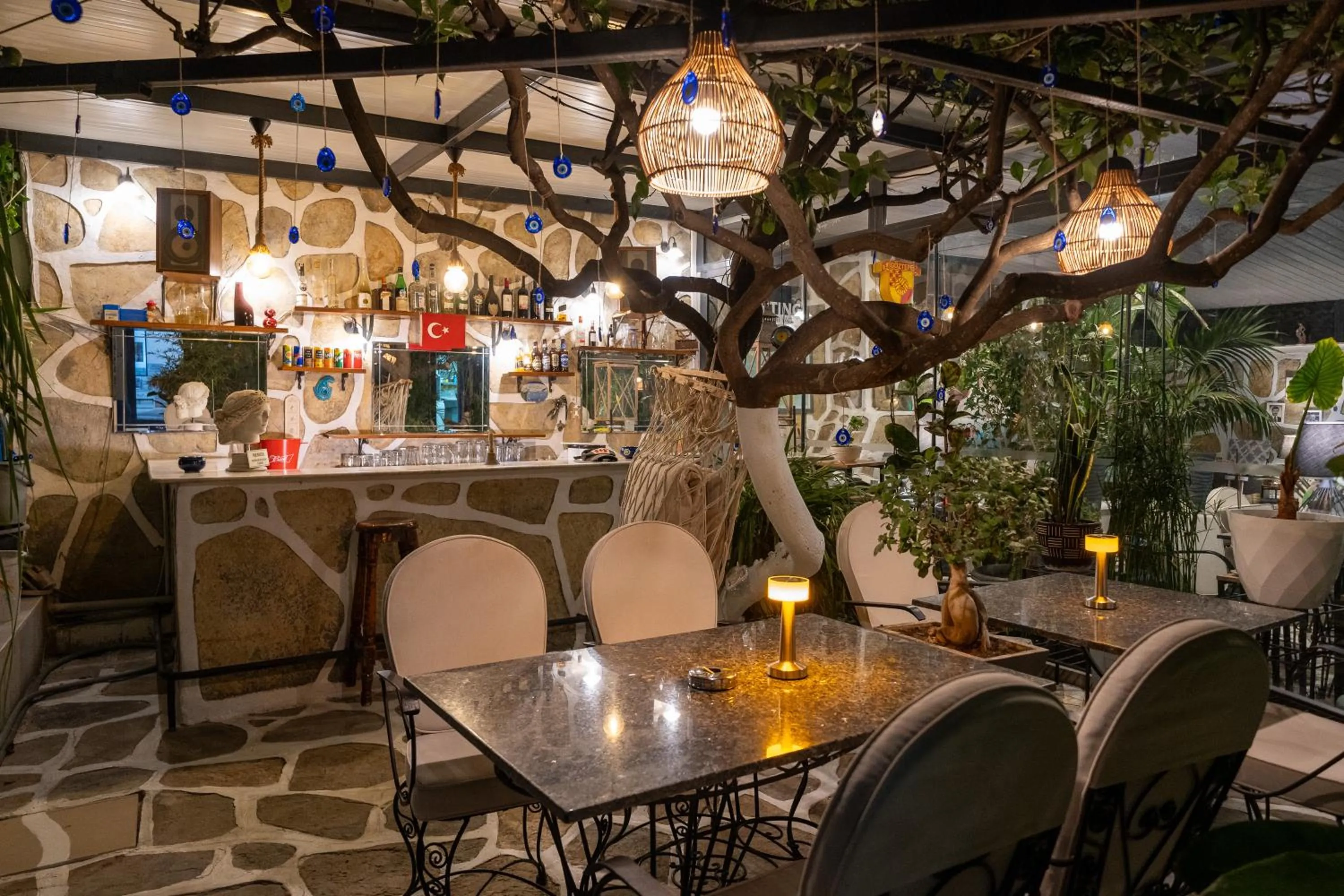 Garden in Artunc Hotel Bodrum