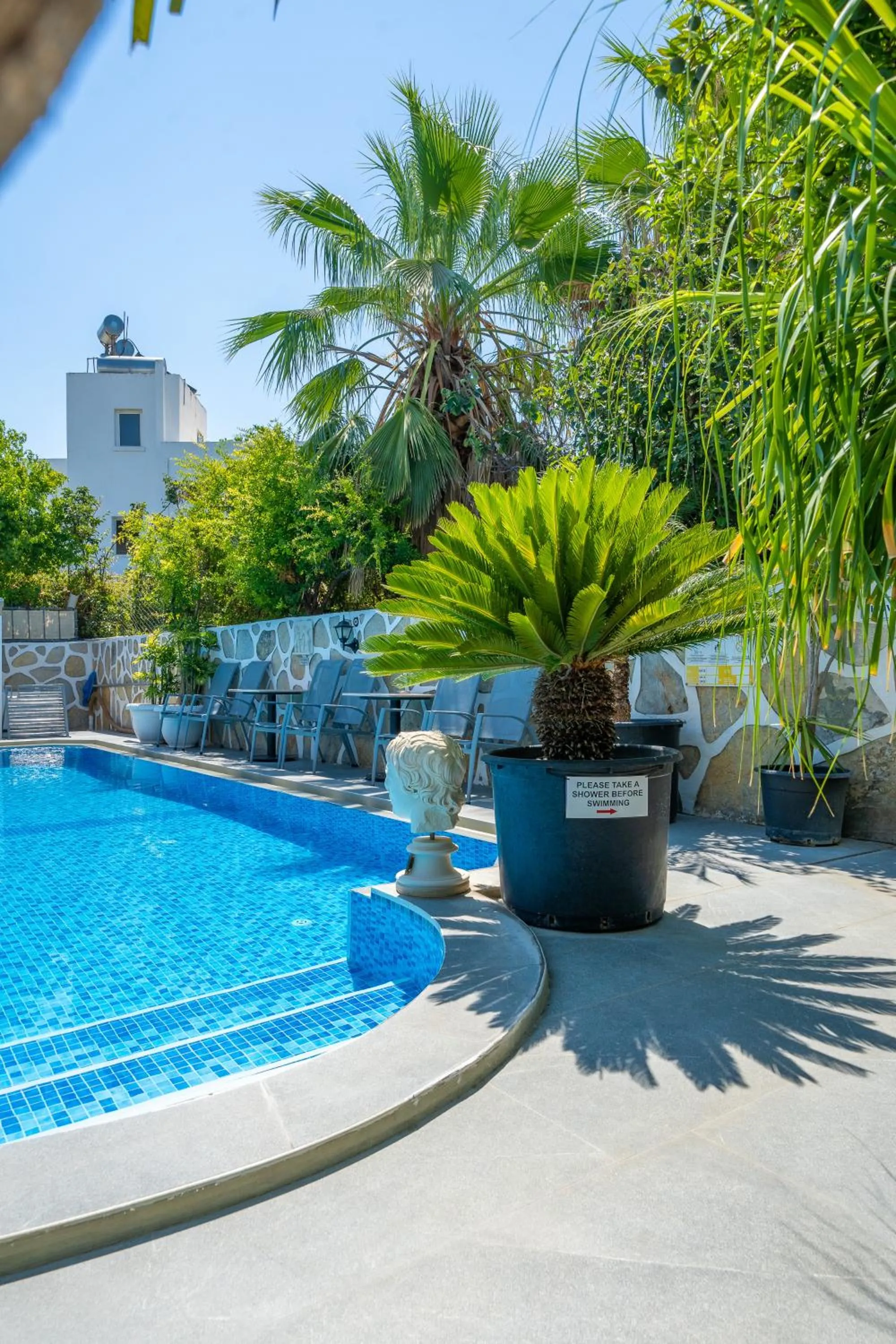 Garden in Artunc Hotel Bodrum