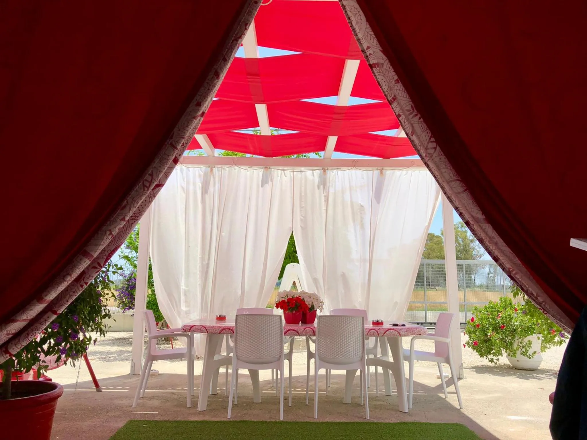 Patio in Villa Cenzina