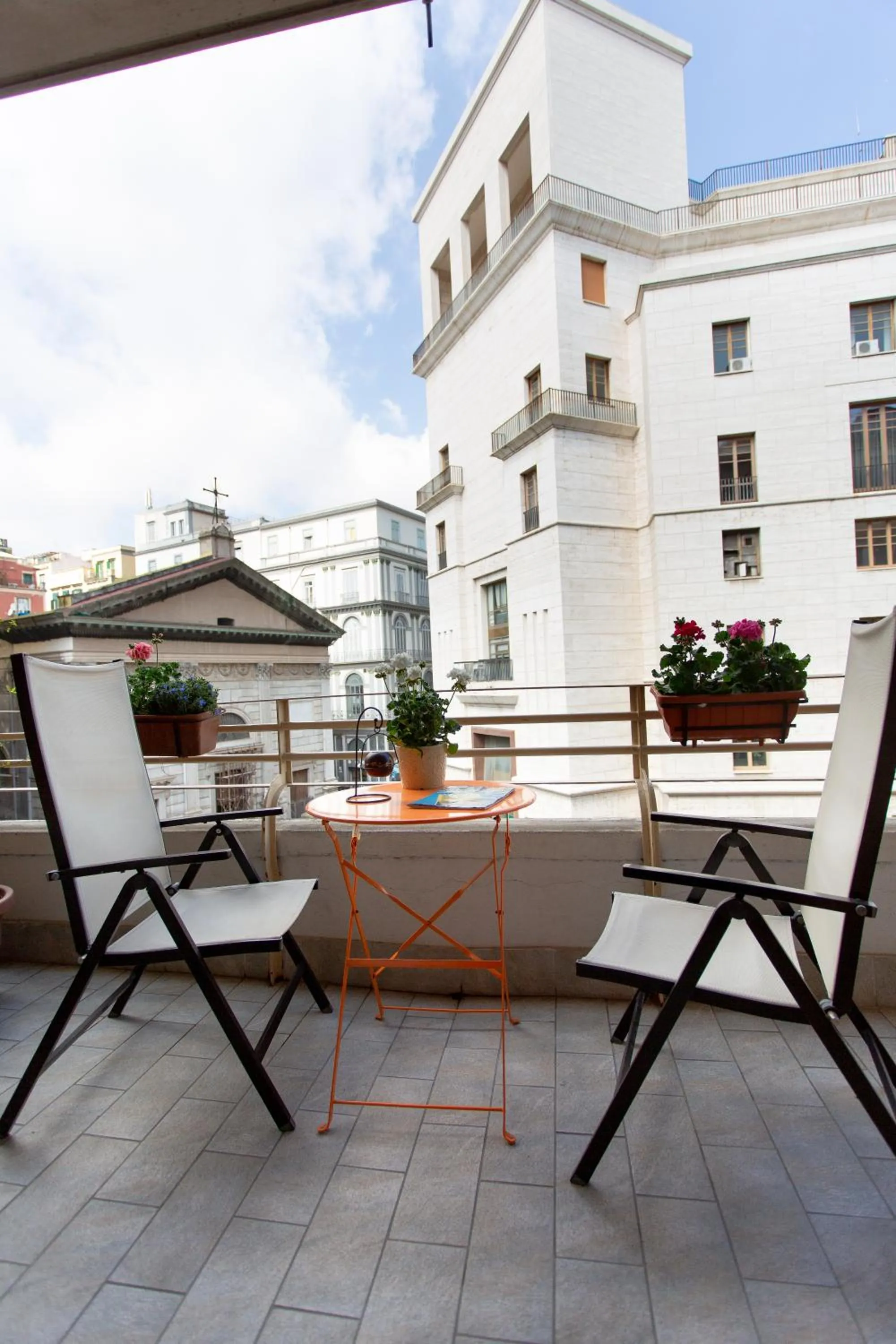 Balcony/Terrace in Napoli Bonita b&b