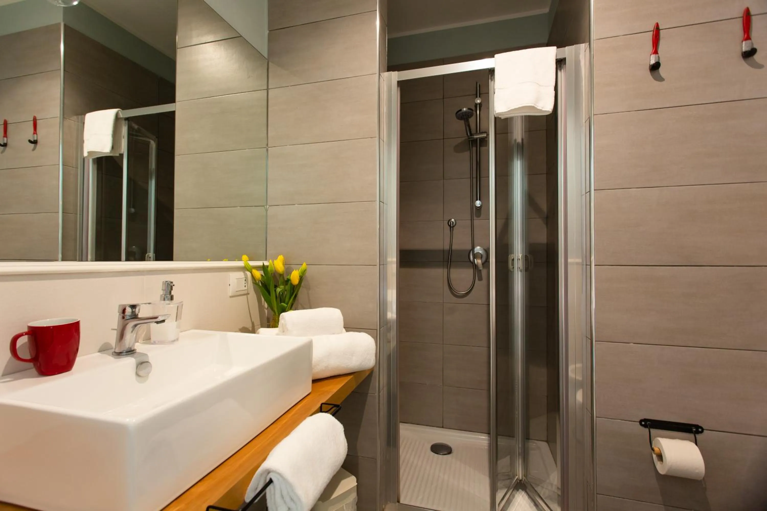 Bathroom in Napoli Bonita b&b