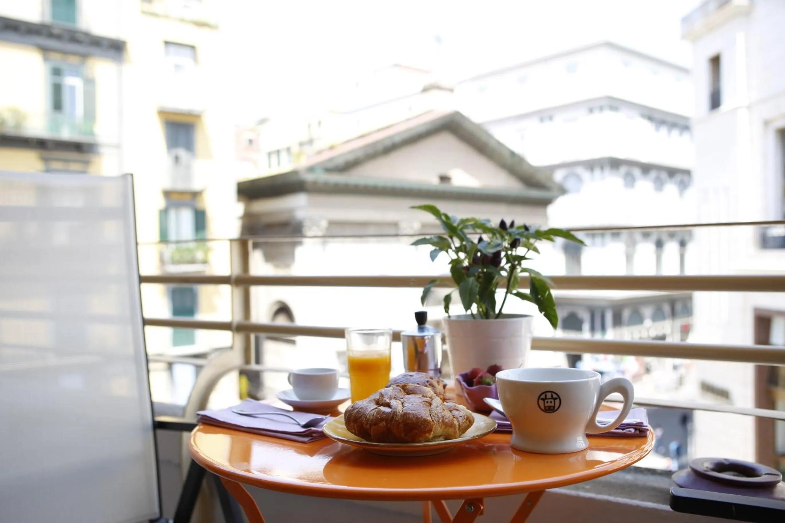 Balcony/Terrace in Napoli Bonita b&b