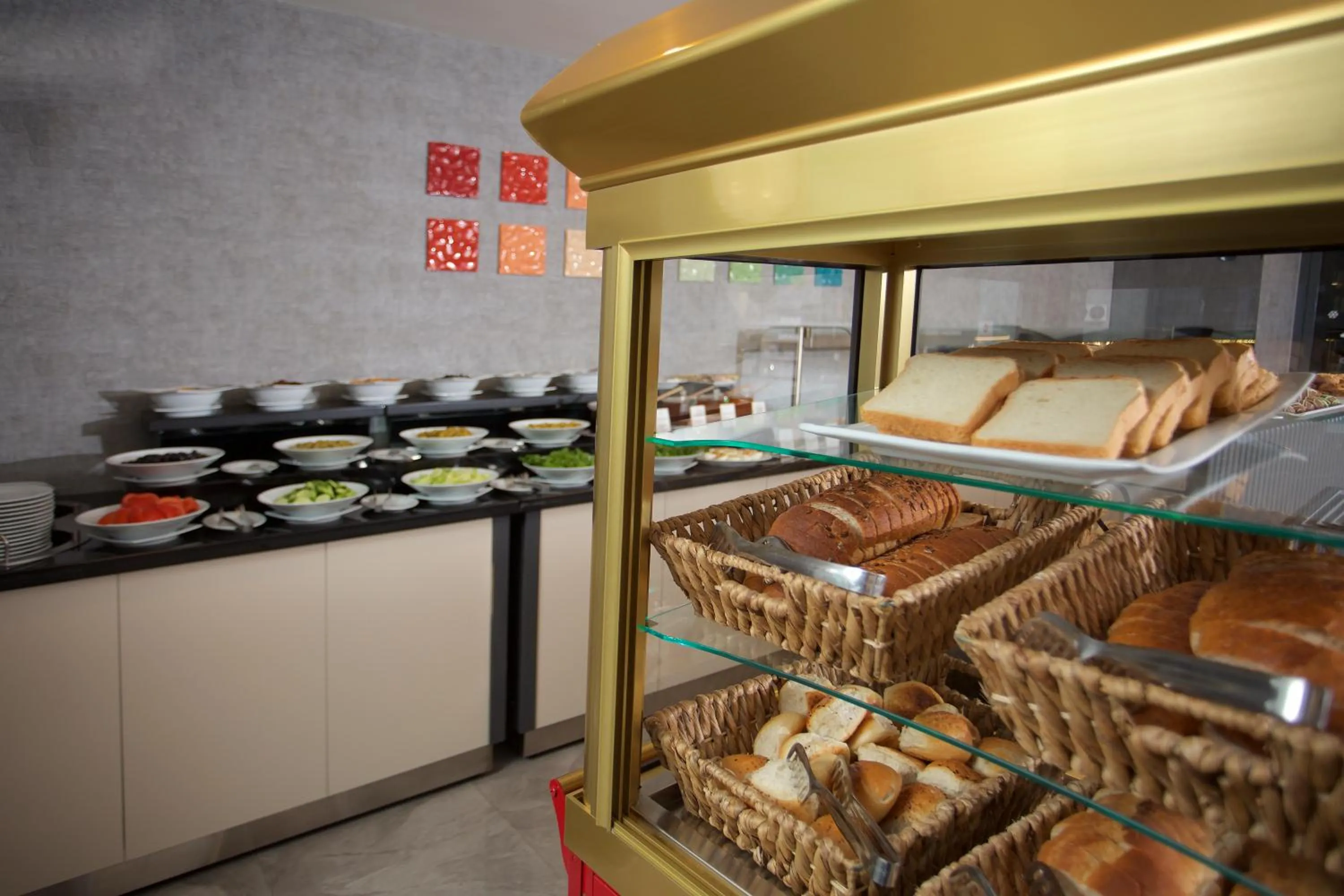 Buffet breakfast in Hotel Bulvar Palas