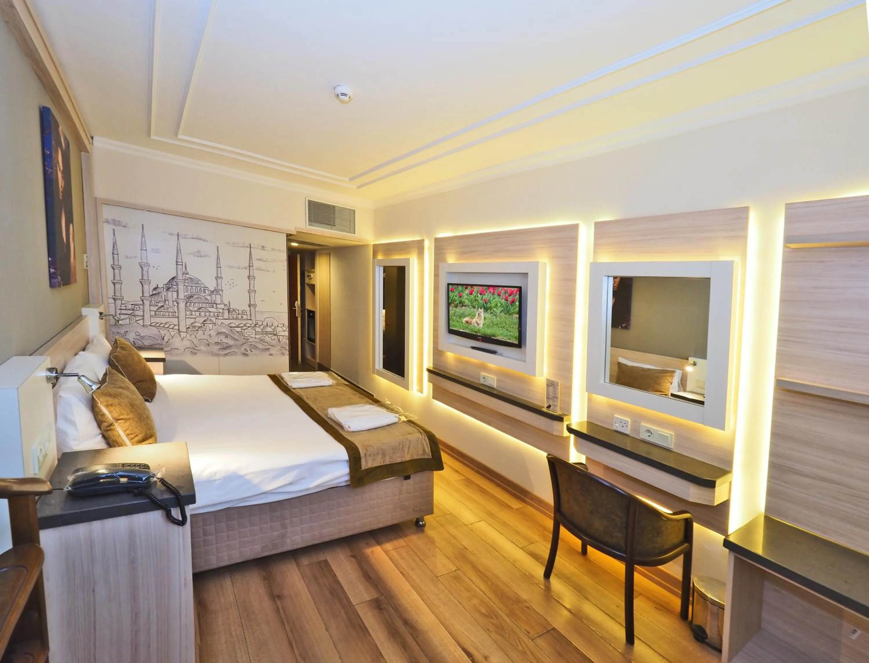 Bed in Hotel Bulvar Palas